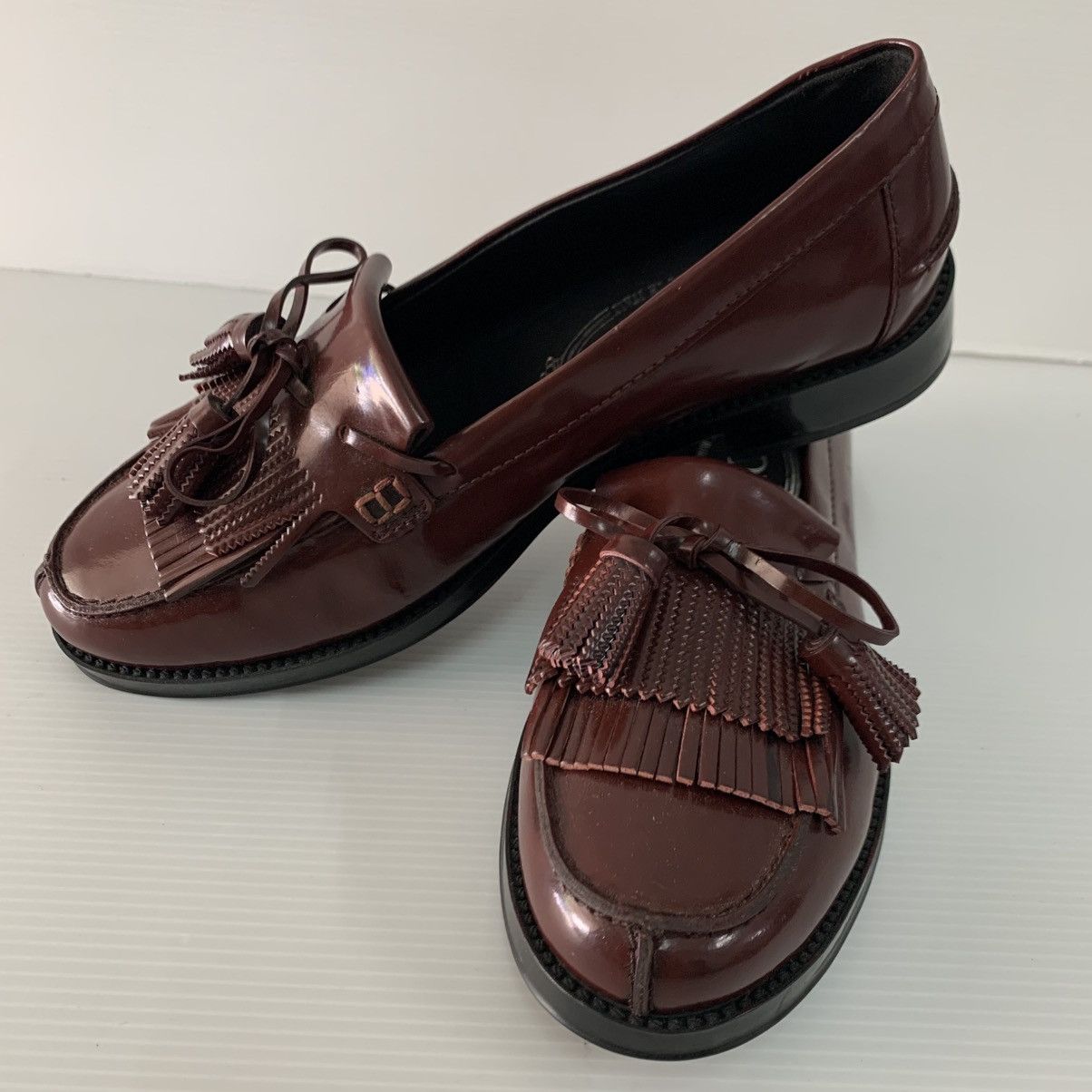 Tod's Tods Leather Loafers Shoes Size US 6 / IT 36 - 3 Thumbnail