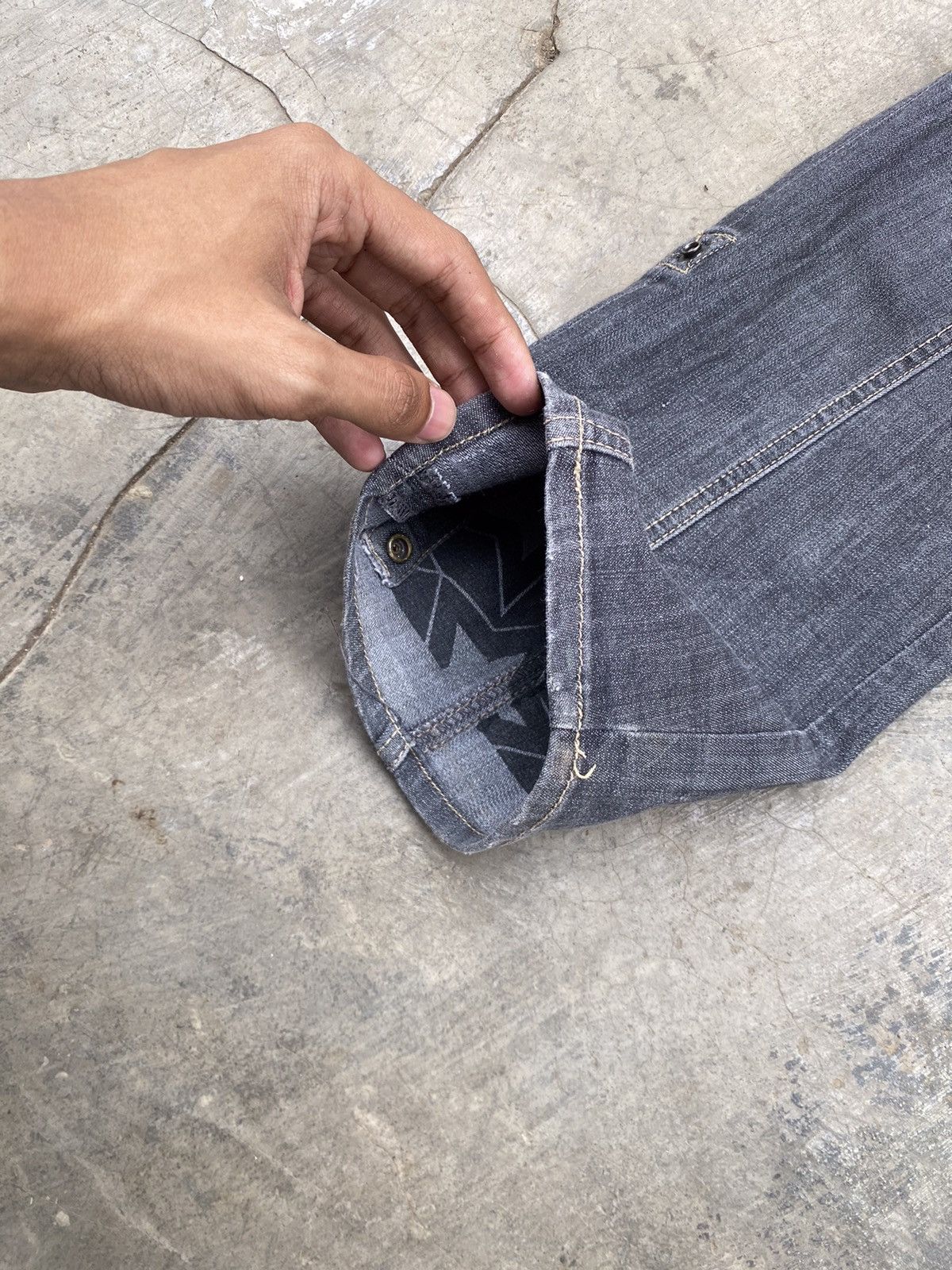Japanese Brand × PPFM Drop Crotch Baggy Pants Size US 33 - 7 Thumbnail