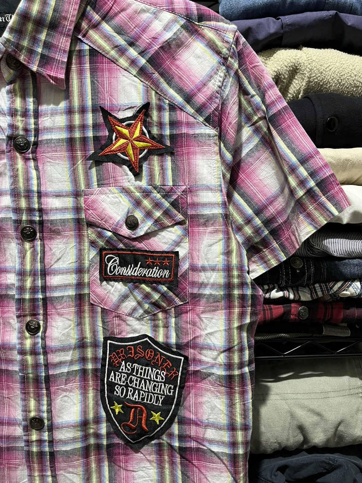 Japanese Brand In The attic Shirt Patch Size US L / EU 52-54 / 3 - 4 Thumbnail