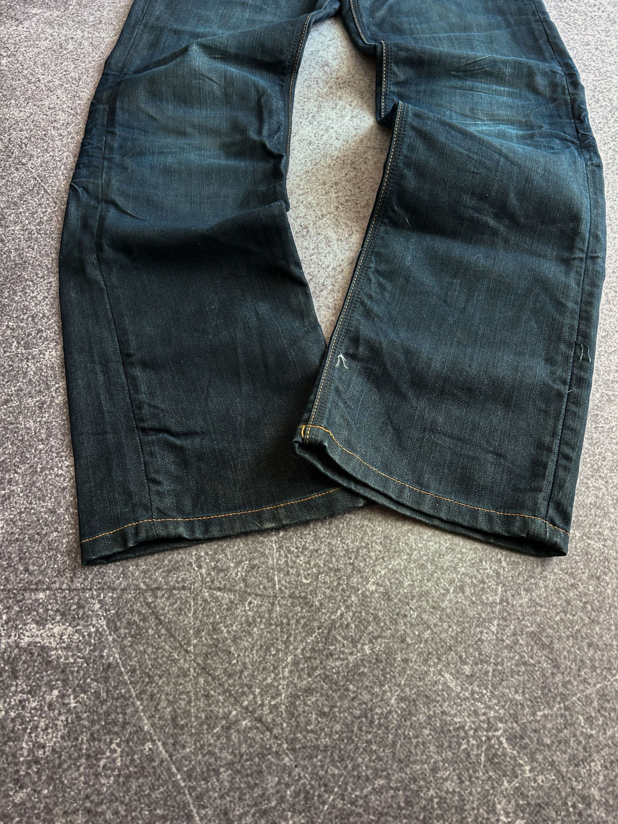 Vintage VTG JAPANESE EVISU KAPITAL STYLE JEANS 90S Size US 30 / EU 46 - 4 Thumbnail