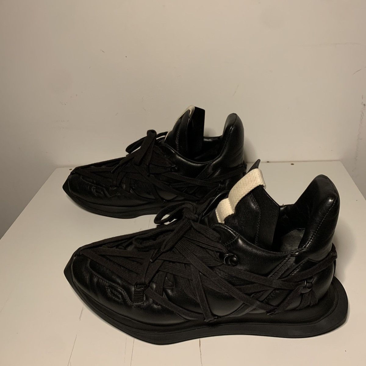 Rick Owens Rick Owens Maximal Megalace Runner Size US 6.5 / EU 39-40 - 4 Thumbnail