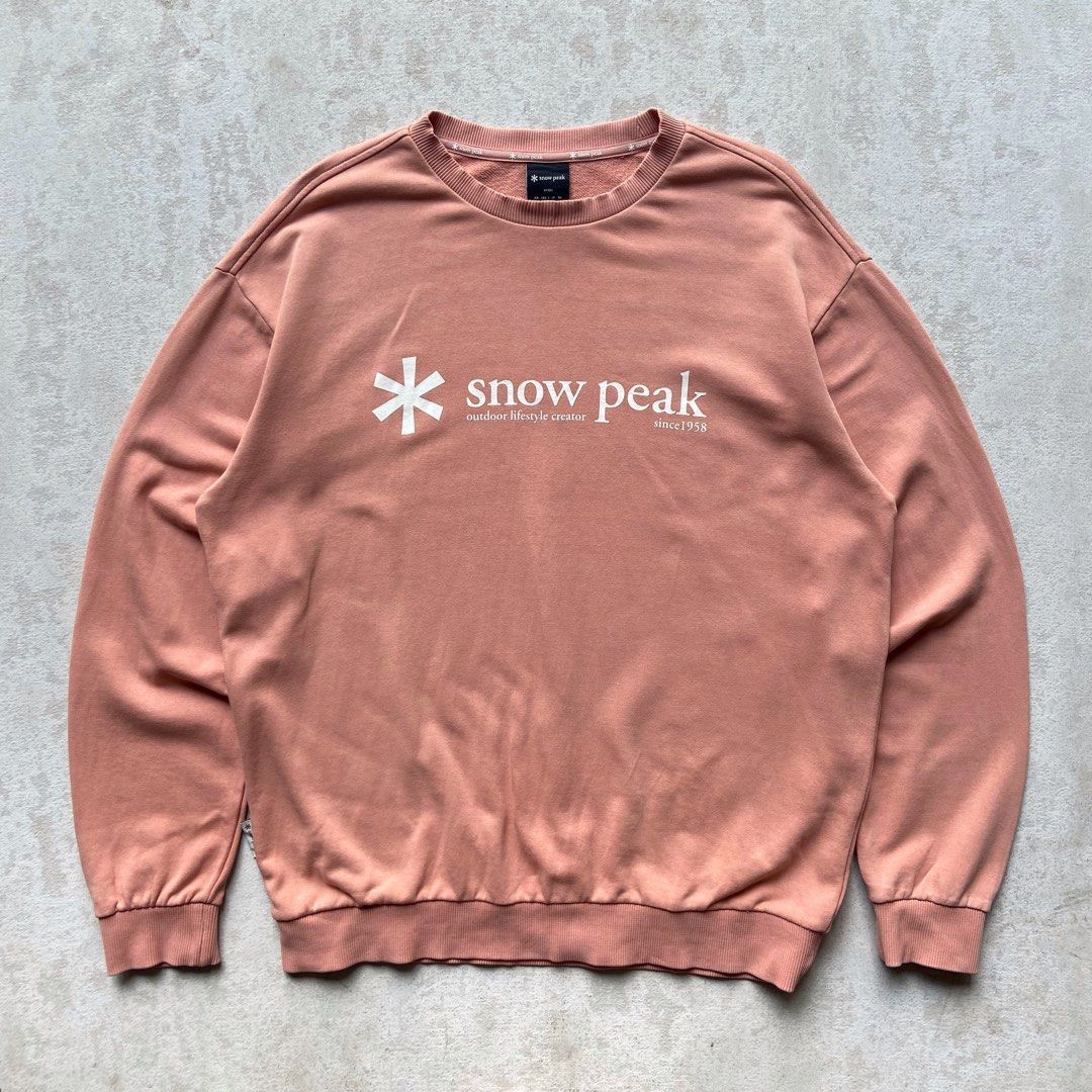 Snow Peak Vintage snowpeak creweck big logo Size US L / EU 52-54 / 3 - 1 Thumbnail