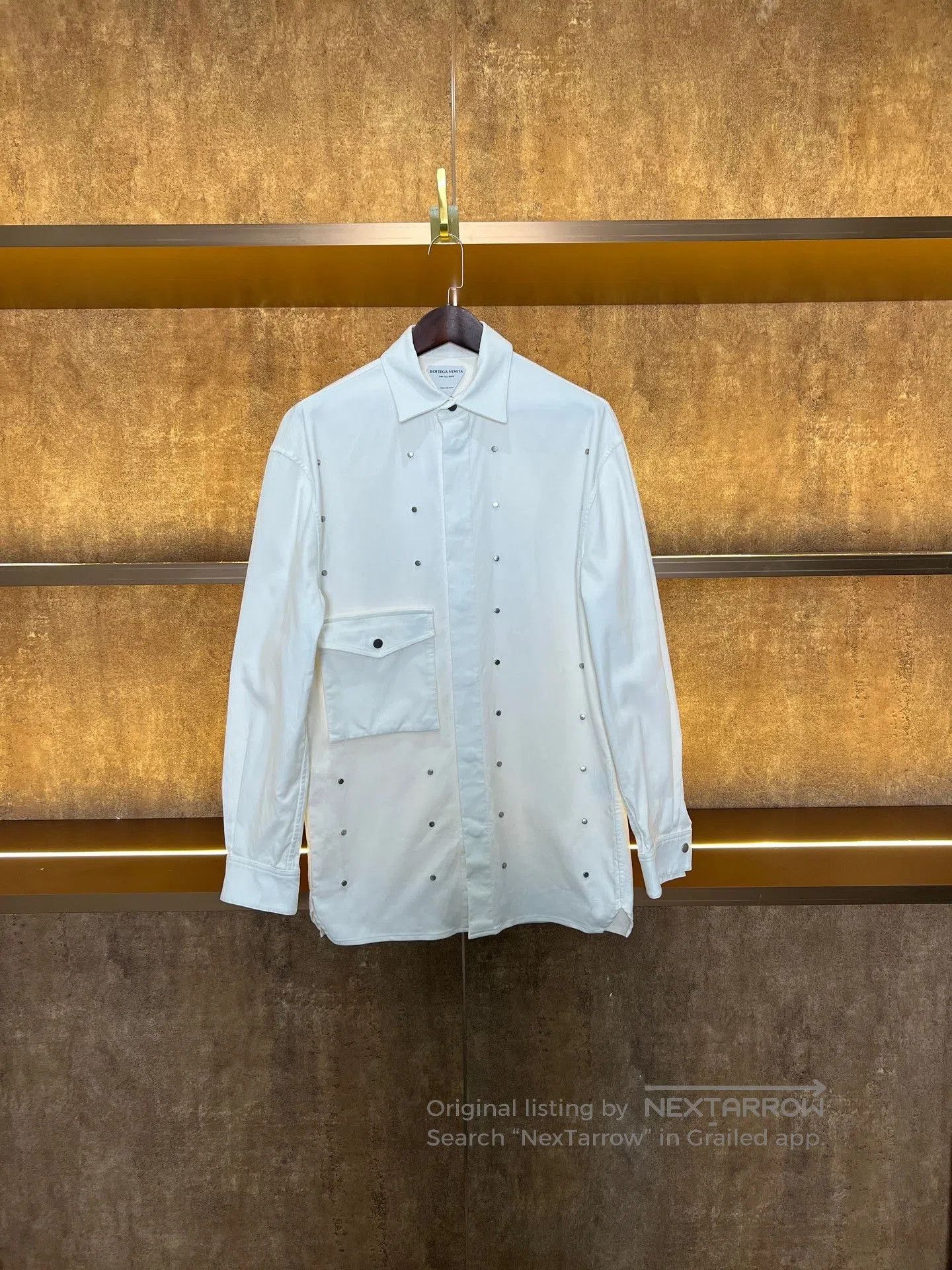 Bottega Veneta Bottega Veneta Rivet Utility Jacket. Size US S / EU 44-46 / 1 - 1 Thumbnail