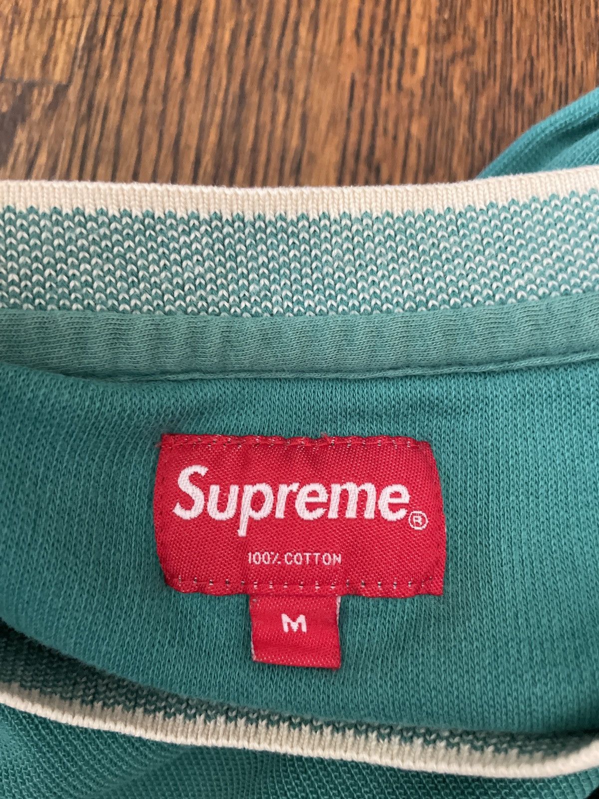Supreme Supreme teal thick top Size US M / EU 48-50 / 2 - 4 Thumbnail