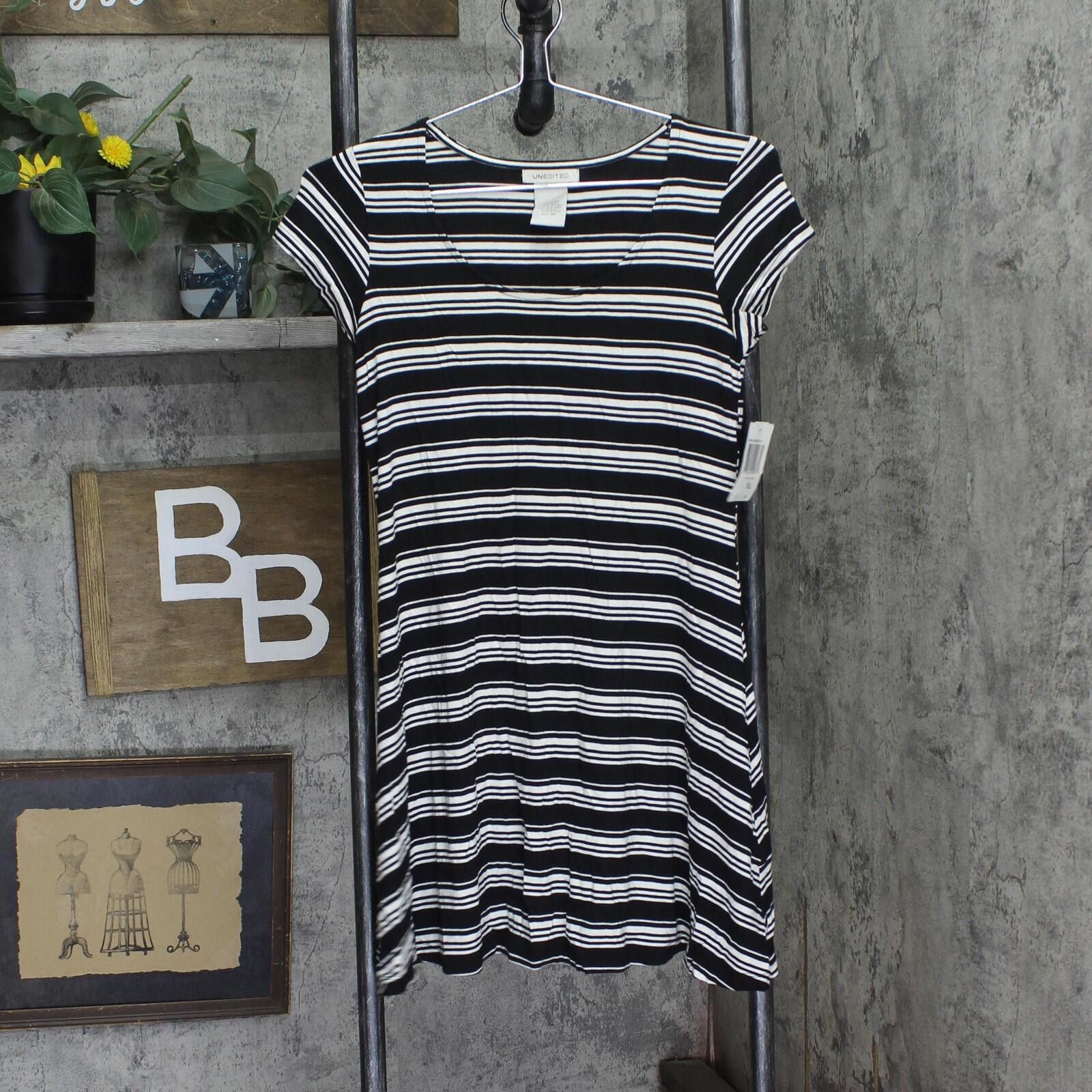 Other Nwt Unedited By Teeze Me Knit Striped Dress Black Multi Xs Size XS / US 0-2 / IT 36-38 - 1 Thumbnail