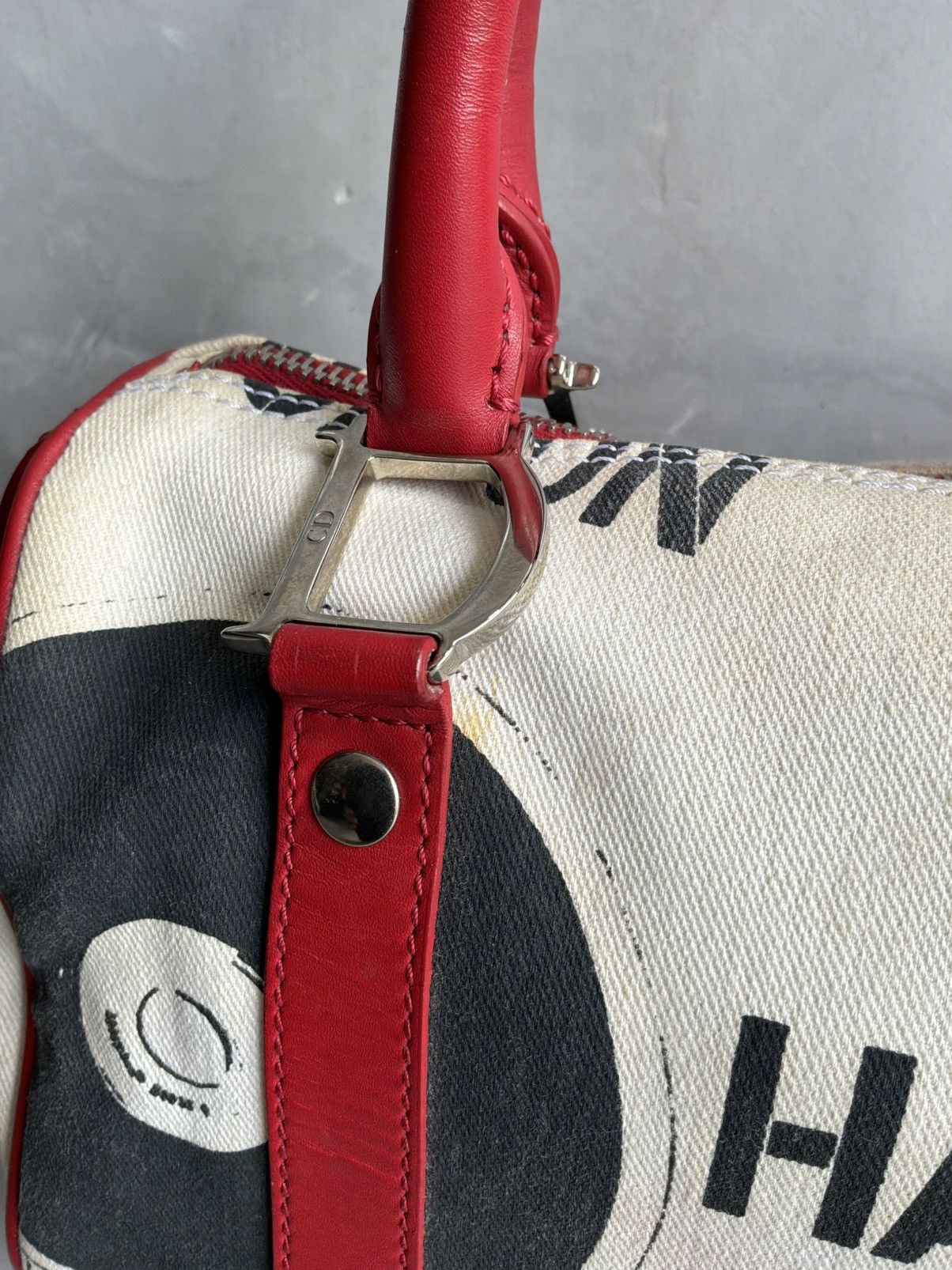 Dior Dior - Galliano Era - Hardcore Pierced Mini Boston Bag Size ONE SIZE - 18 Thumbnail