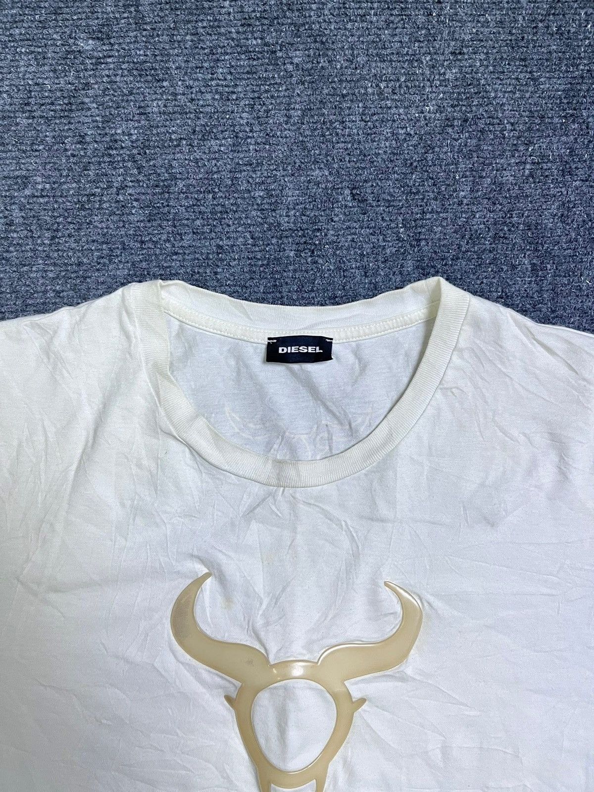 Diesel DIESEL SOLID COLOR COTTON CREW-NECK CL-T-DIEGOS-02 T-SHIRT Size US S / EU 44-46 / 1 - 3 Thumbnail