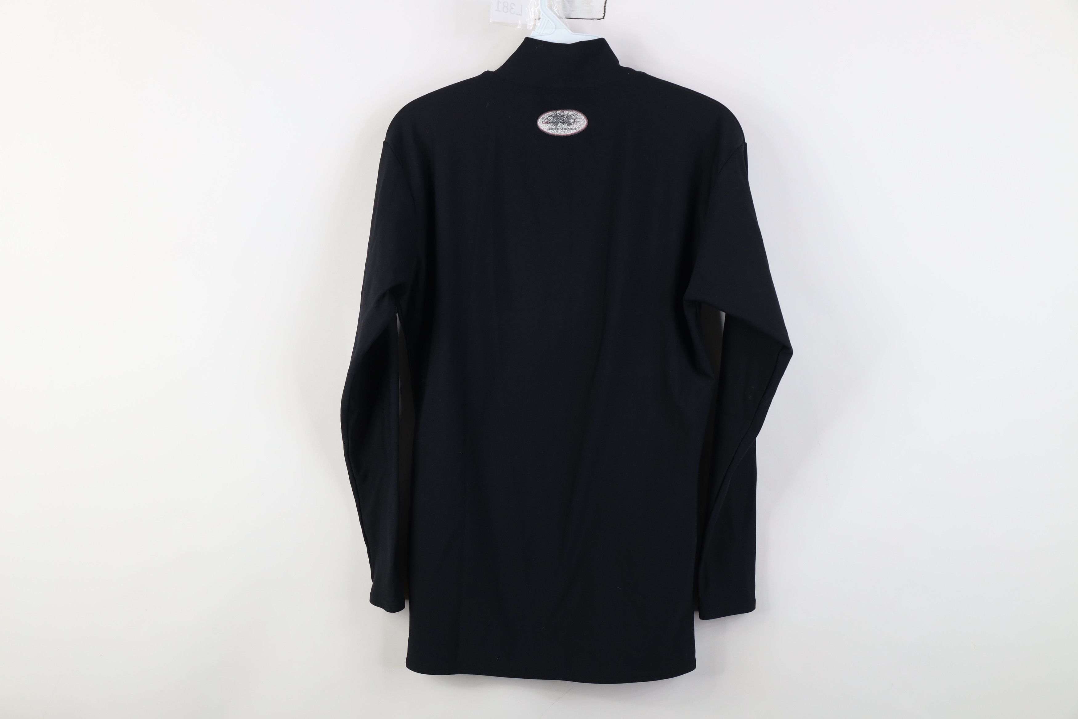 Under Armour Vintage Under Armour Compression Mock Neck T-Shirt Black Size US L / EU 52-54 / 3 - 11 Thumbnail