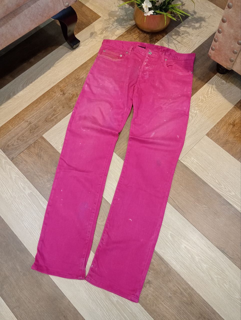 Dior DIOR HOMME BY HEDI SLIMANE STRETCH PANTS Size US 32 / EU 48 - 2 Thumbnail