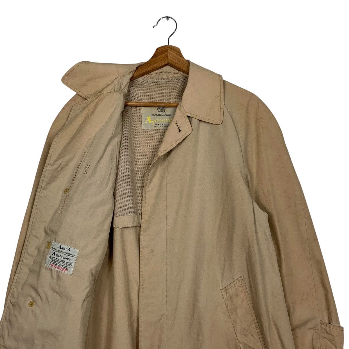 Aquascutum Aquascutum Trench Coat Made In England Size US M / EU 48-50 / 2 - 11 Thumbnail