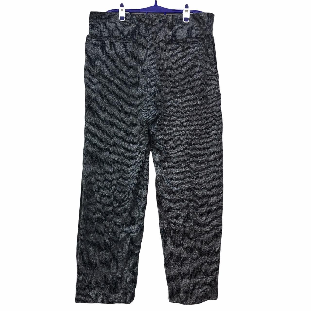Vintage Vtg RAIKA Striped Long Pants Casual Clothing Streetwear Size US 34 / EU 50 - 2 Thumbnail