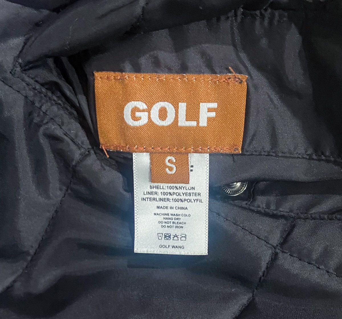 Golf Wang × Golf le Fleur × Tyler The Creator Golf Le Fleur Reversible Bomber Jacket - Black Size US S / EU 44-46 / 1 - 6 Thumbnail
