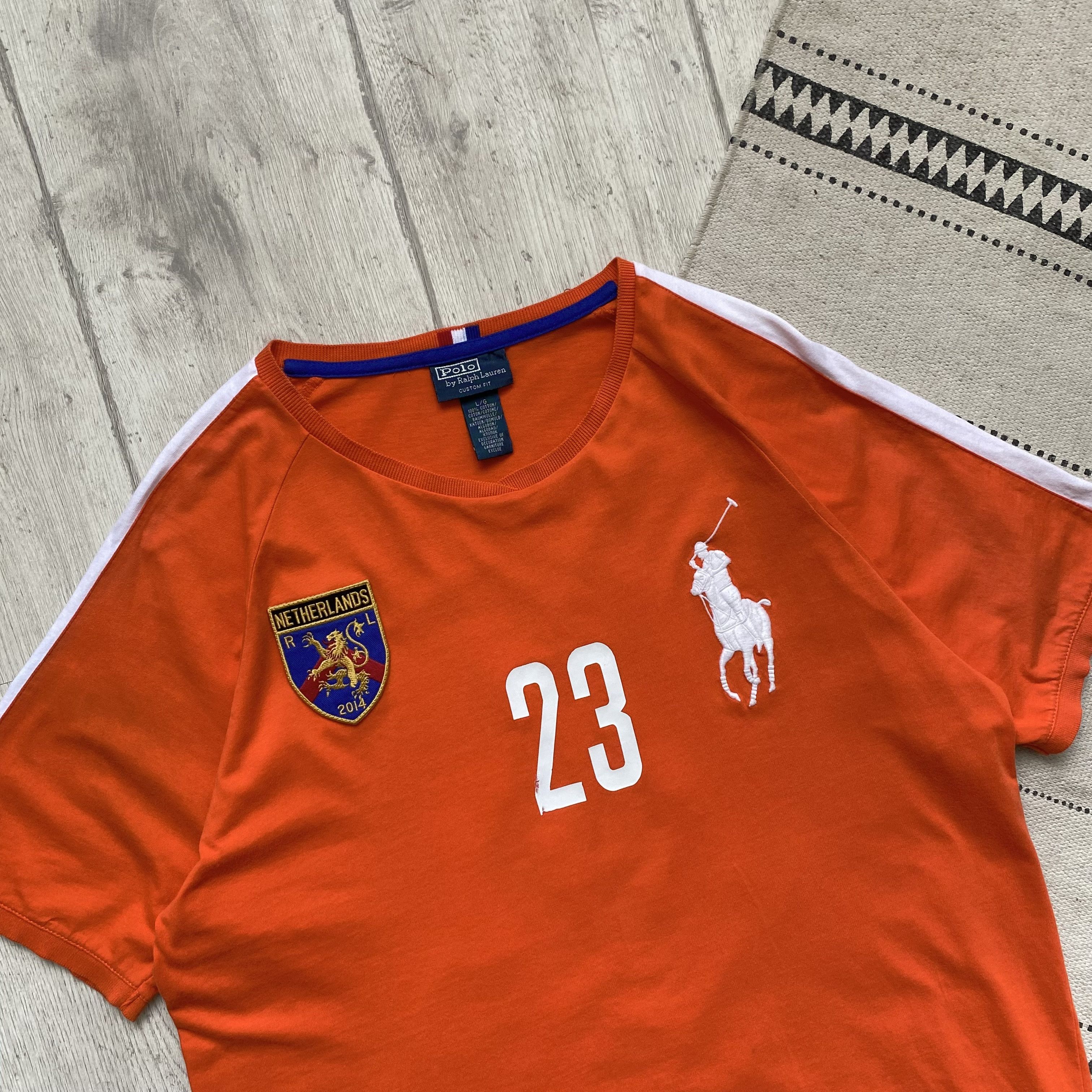Polo Ralph Lauren Polo Ralph Lauren tee 23 Netherlands Chief Keef vibe Size US M / EU 48-50 / 2 - 3 Thumbnail