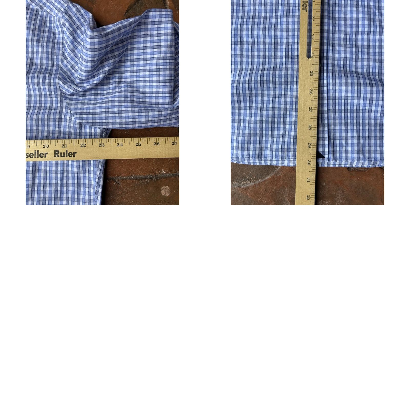 UNTUCKit UNTUCKit Button-Up Long Sleeve Shirt Men's XL Plaid Slim Fit Multicolor Button-Down Collar Casual Business Travel Size US XL / EU 56 / 4 - 8 Thumbnail
