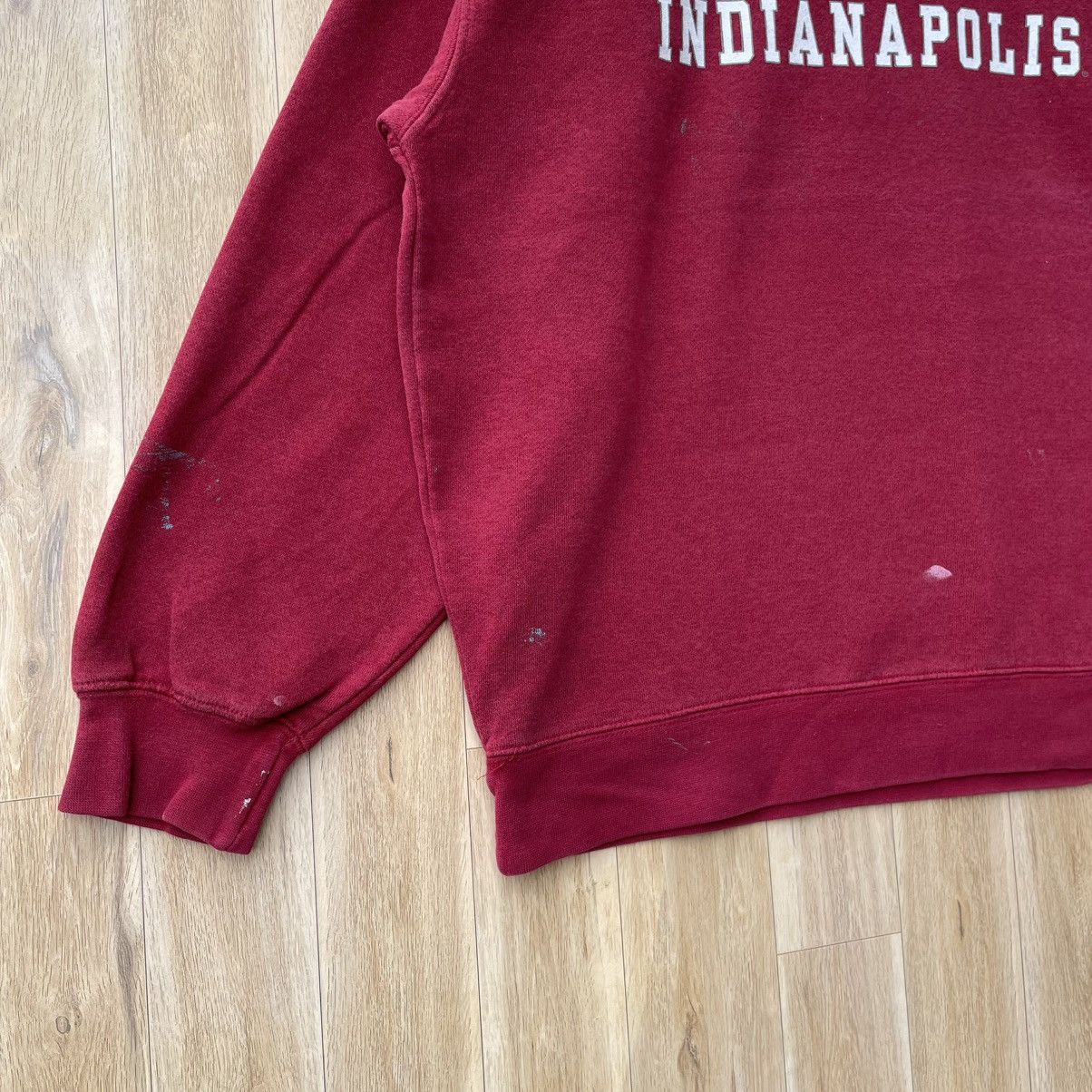 Vintage Vintage The University of Indianapolis Pullover Sweatshirt Size US L / EU 52-54 / 3 - 3 Thumbnail