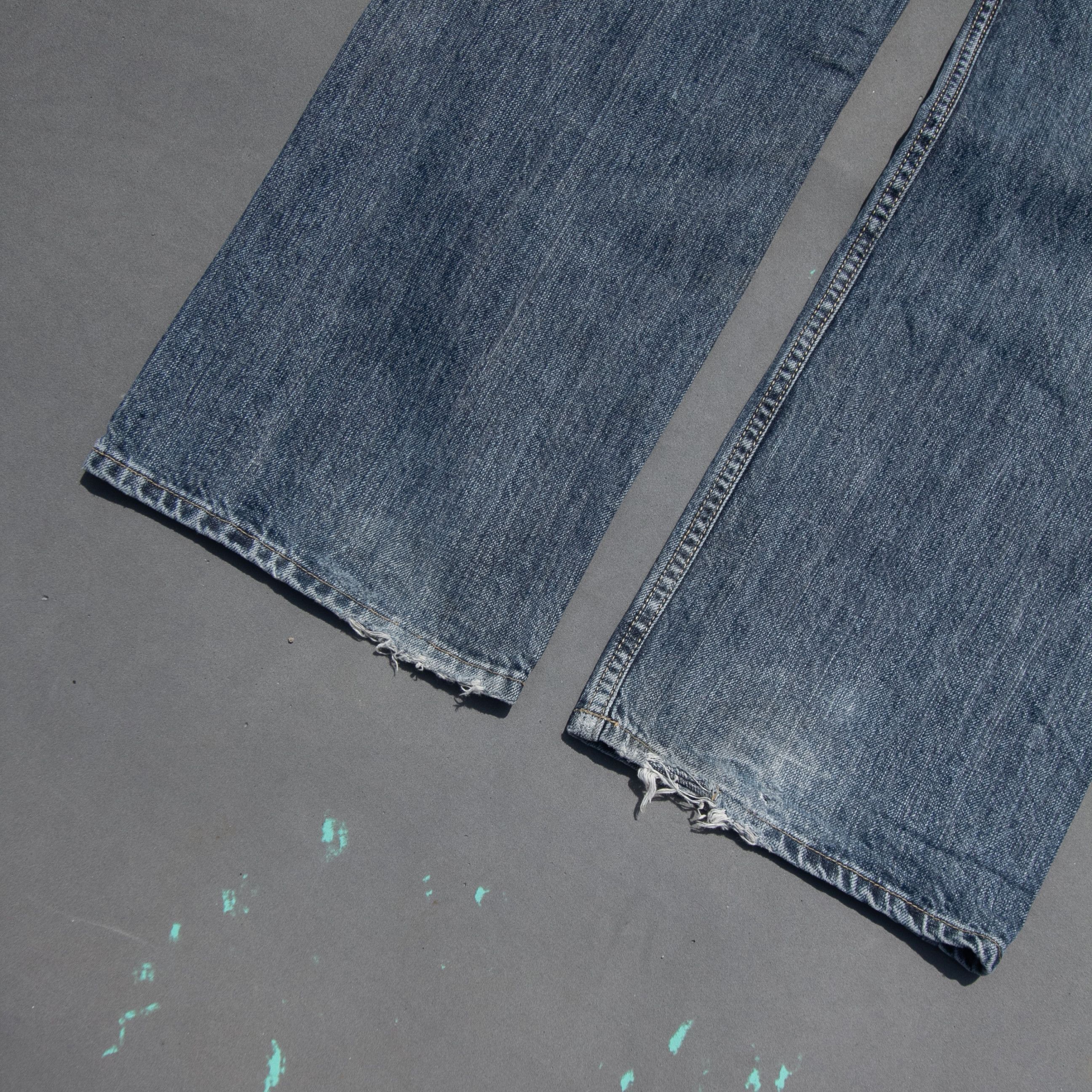 Japanese Brand × Le Grande Bleu (L.G.B.) Fujin Raijin Sukajan Jeans Japan Size US 32 / EU 48 - 11 Thumbnail