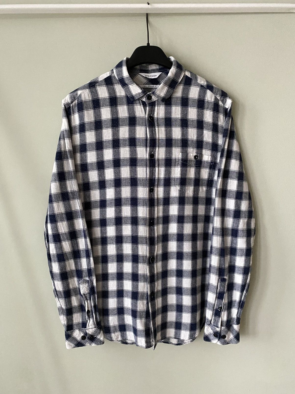 Samsoe&Samsoe Double check Flannel ls shirt regular fit
