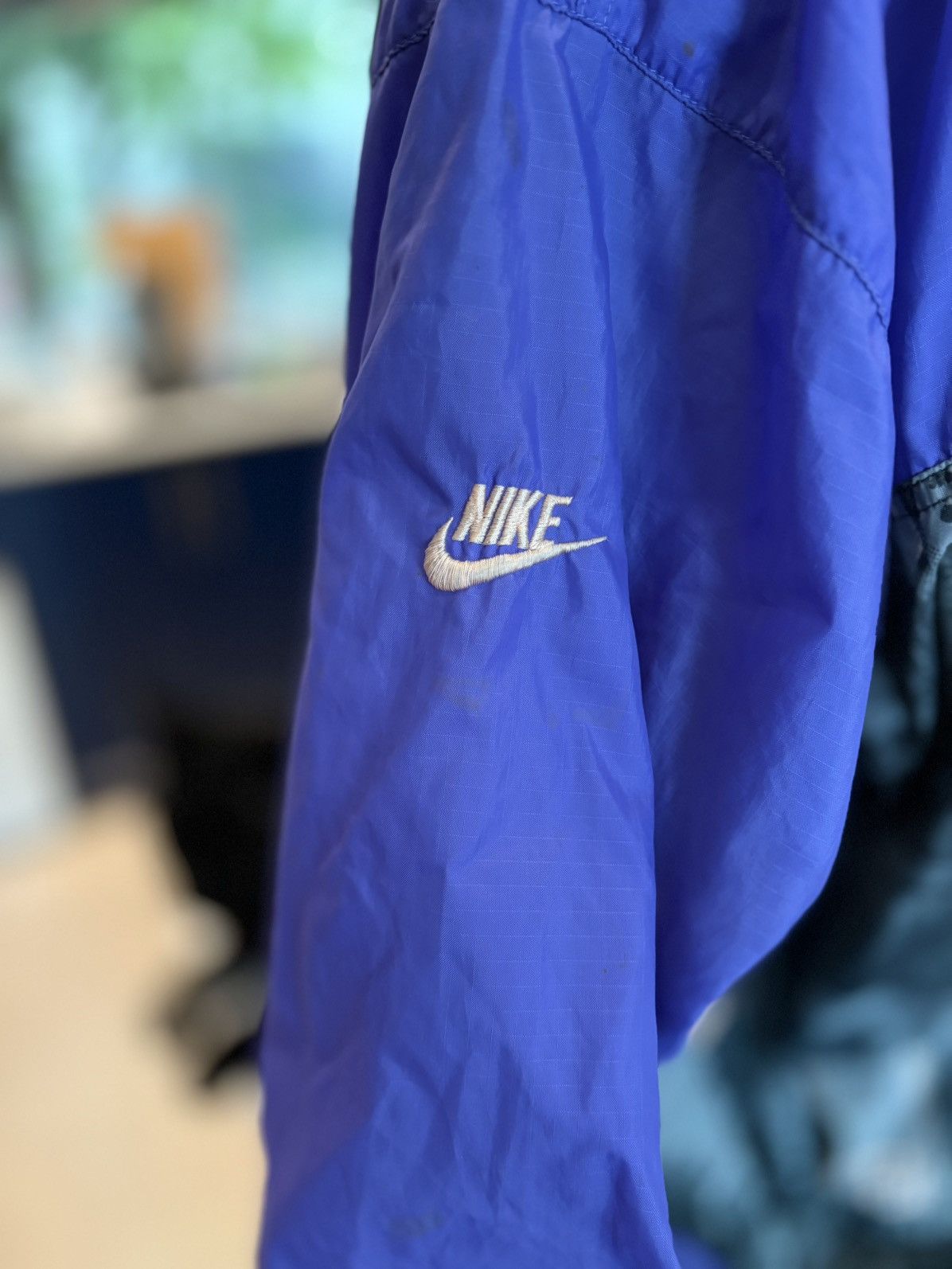 Nike Vintage Nike Sport Jacket Track Windbreaker Size US L / EU 52-54 / 3 - 4 Thumbnail