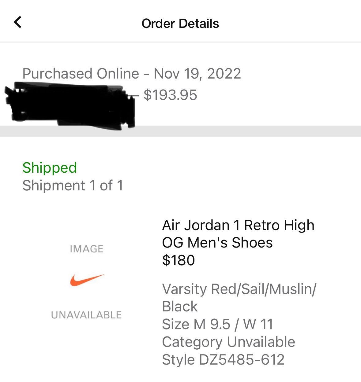 Jordan Brand new Air Jordan 1 Retro High OG Chicago Lost and Found shoes Size US 9.5 / EU 42-43 - 2 Thumbnail