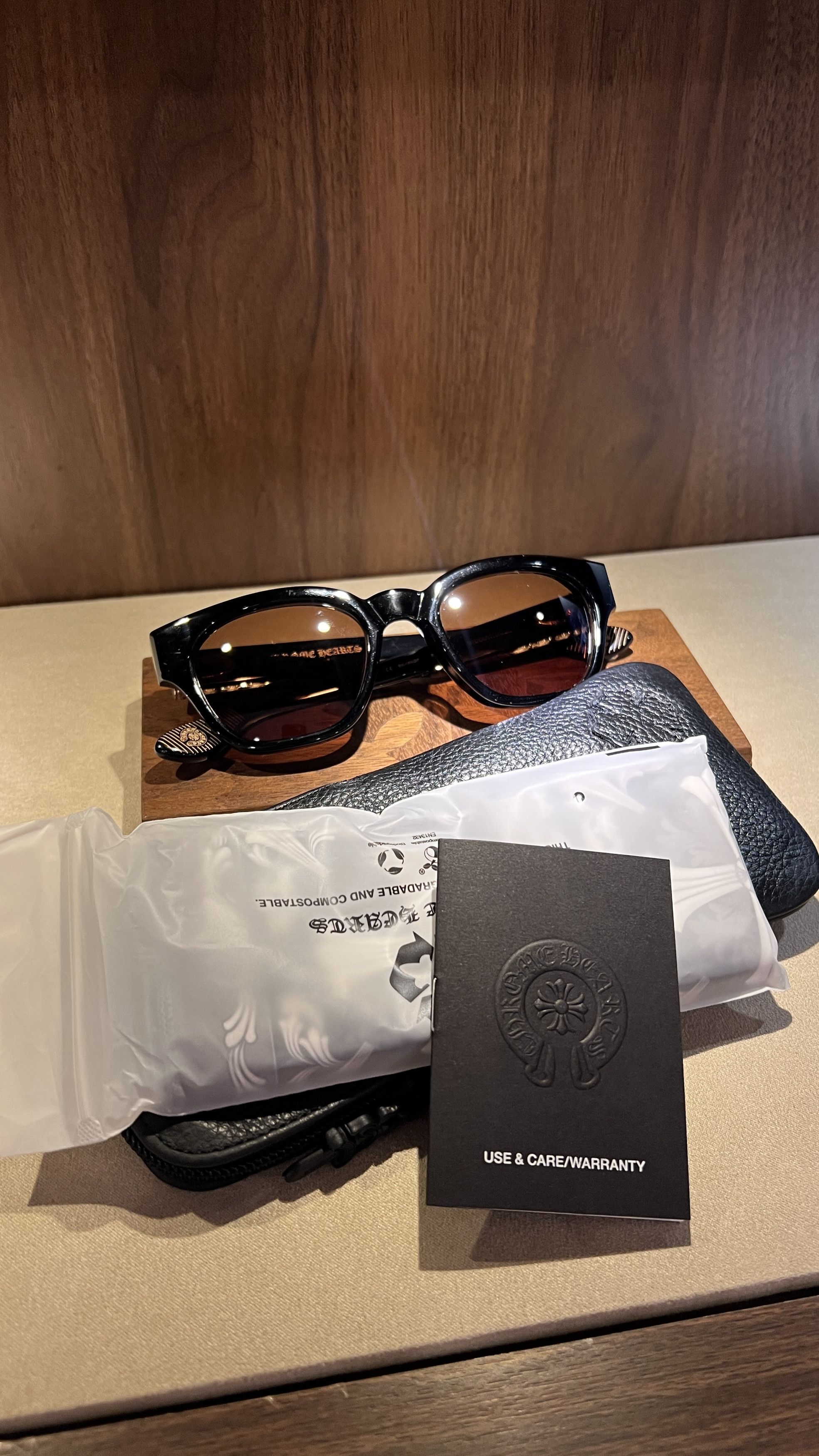 Chrome Hearts CHROME HEARTS MIDIXATHRILL II SUNGLASSES Size ONE SIZE - 12 Thumbnail