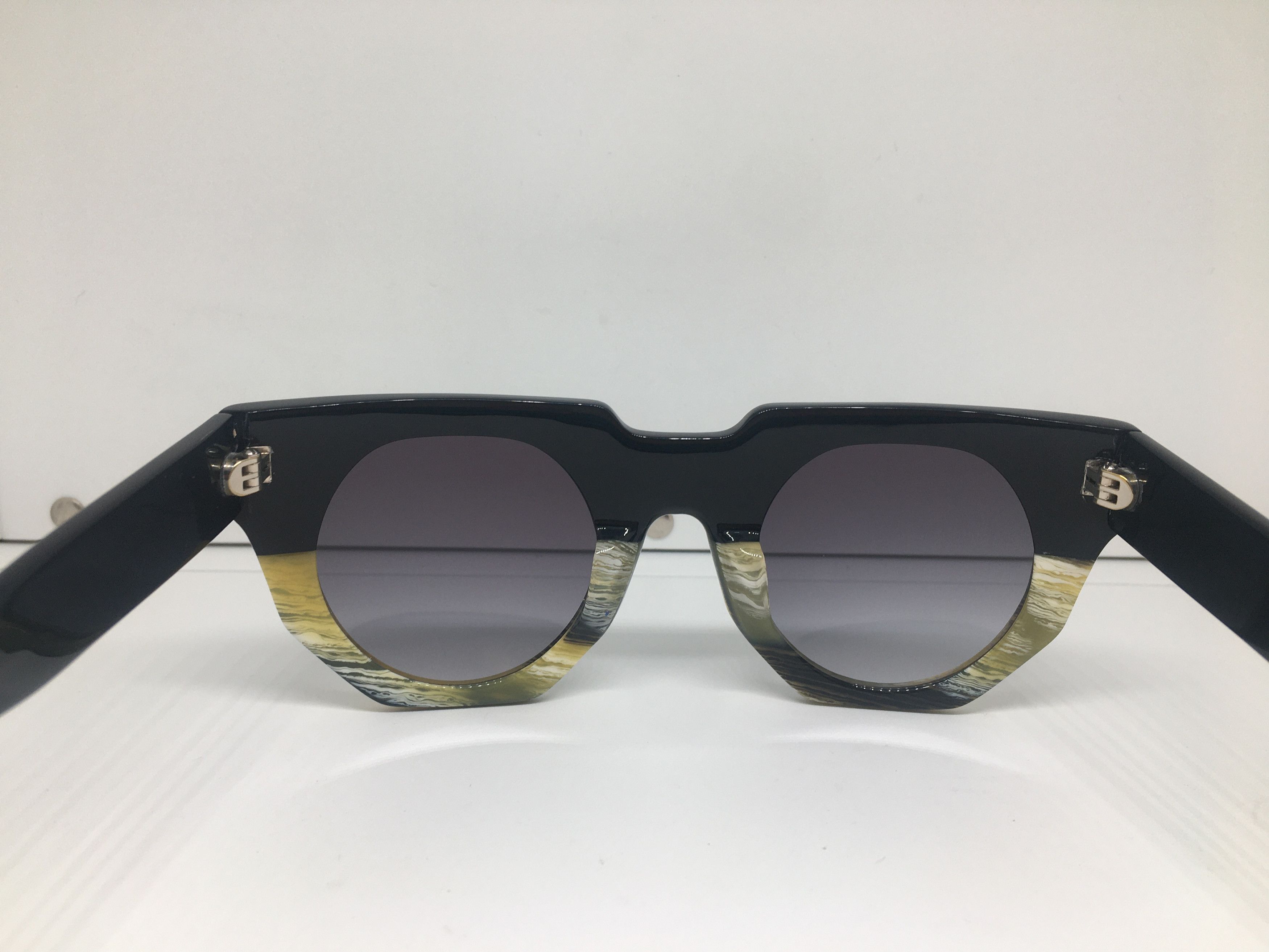 Other Handmade Acetate Oversize Chunky Sunglasses Frame Size ONE SIZE - 5 Thumbnail