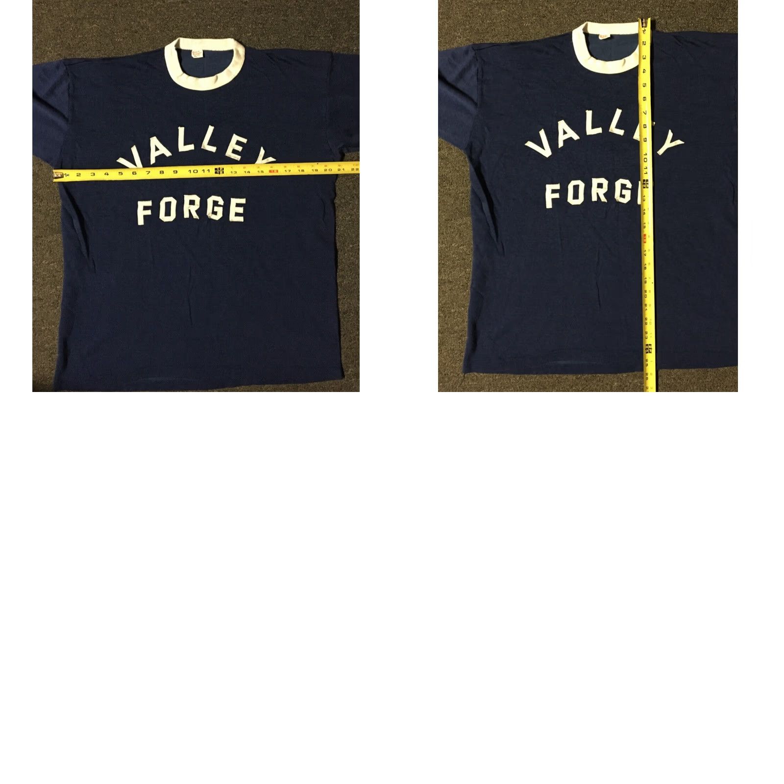 Russell Athletic Vtg Russell Athletic Jersey T-Shirt M Men Navy Blue 50s 60s 70s 80s 90s USA Military Academy Valley Forge Size US M / EU 48-50 / 2 - 8 Thumbnail