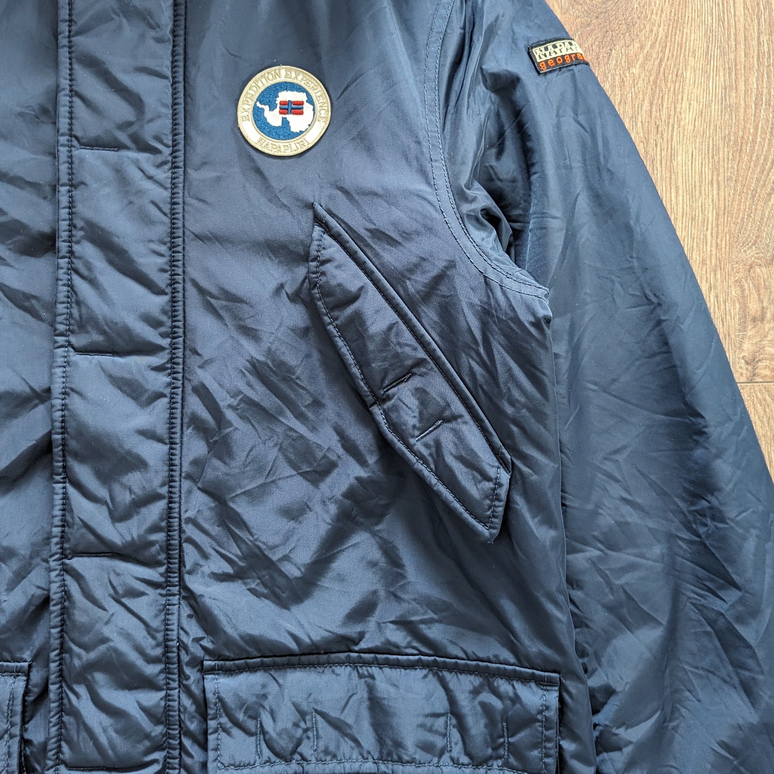 Napapijri Napapijri Men's Parka Jacket With Fur Size M Casual Clothing Size US M / EU 48-50 / 2 - 6 Thumbnail
