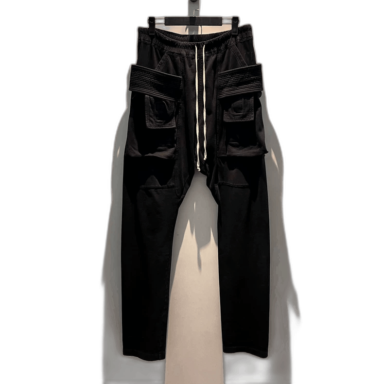 Rick Owens Drkshdw rickowens drkshdw drawstring cargo pants Size US 40 / EU 56 - 1 Thumbnail
