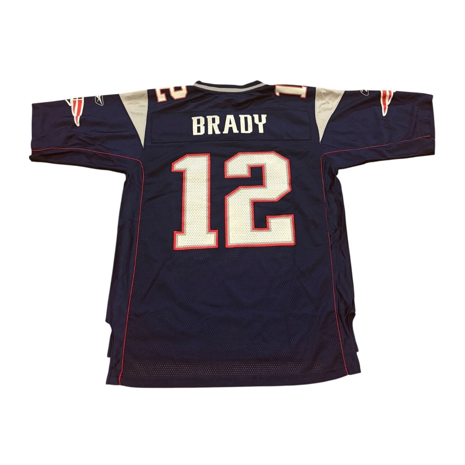 Reebok Reebok New England Patriots Tom Brady #12 Blue NFL Football Size US M / EU 48-50 / 2 - 1 Thumbnail