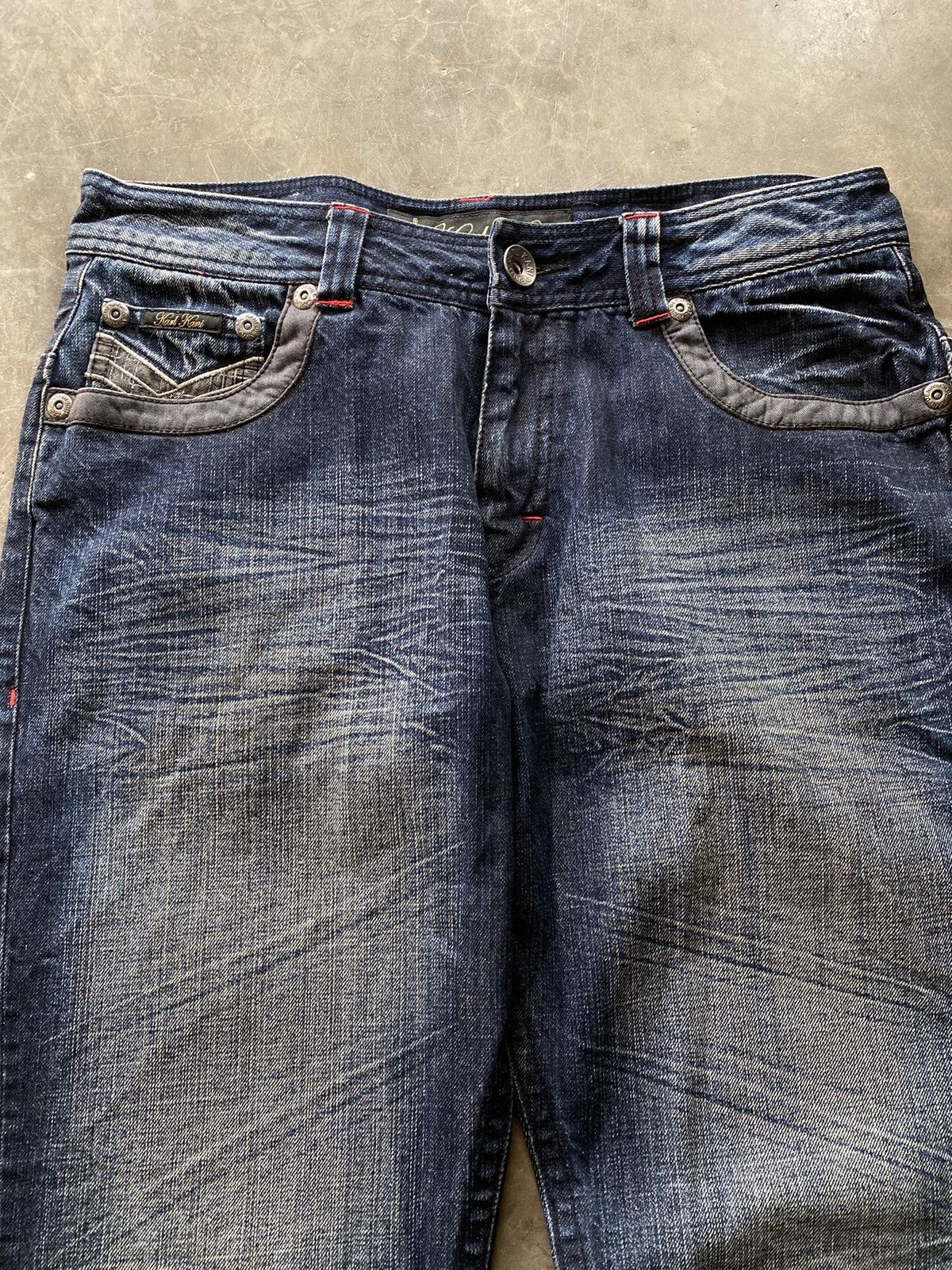 Karl Kani Baggy Jeans Karl Kani Denim Stone Wash Distressed Size US 34 / EU 50 - 4 Thumbnail