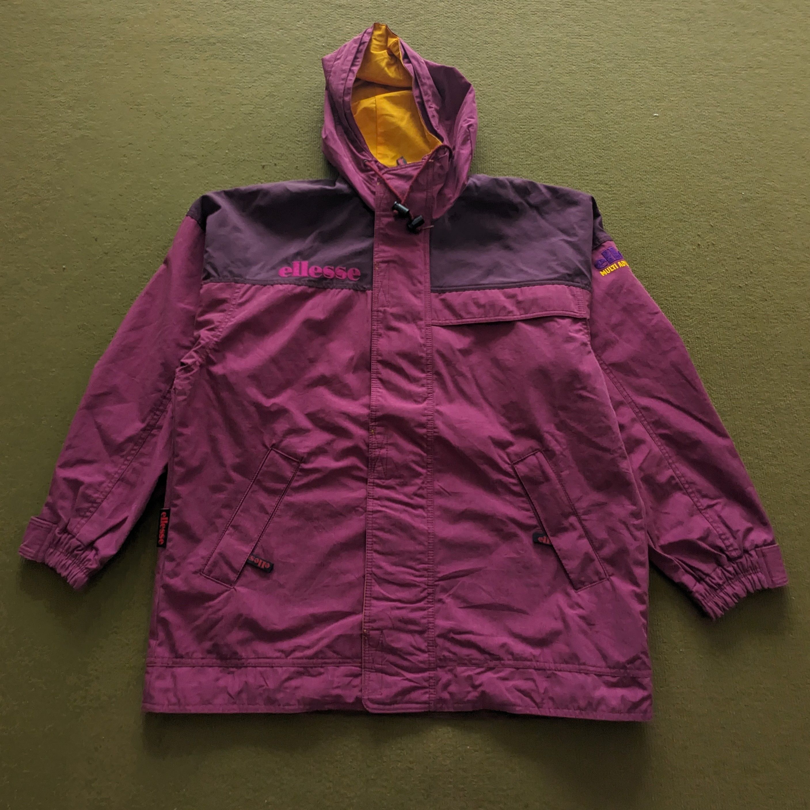 Ellesse Vintage ELLESSE Winter Style Hoodies Jacket Size US XL / EU 56 / 4 - 1 Thumbnail
