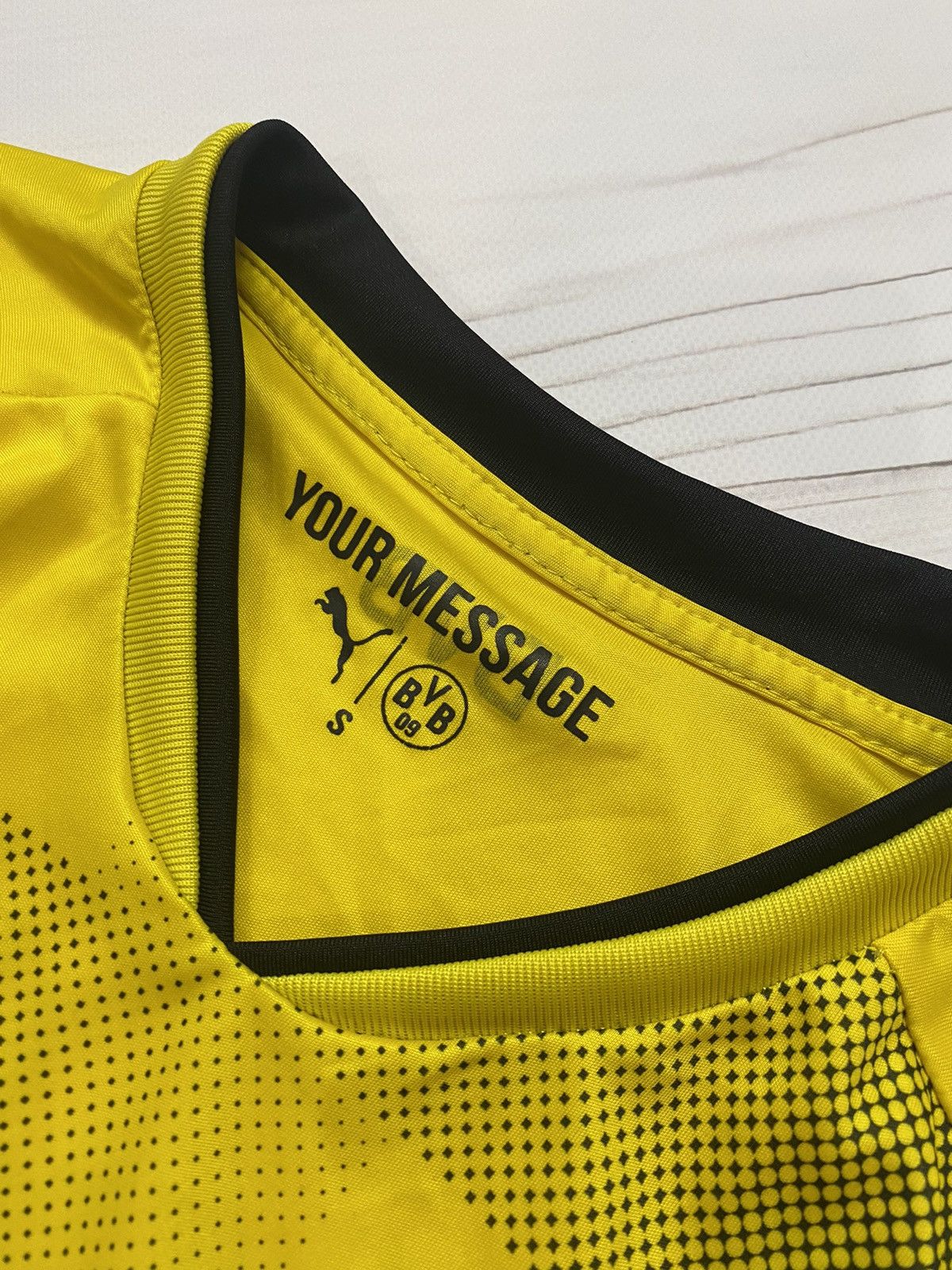 Puma × Vintage Puma Borussia Dortumd 2017/18 home Dembele y2k t shirt Size US S / EU 44-46 / 1 - 3 Thumbnail