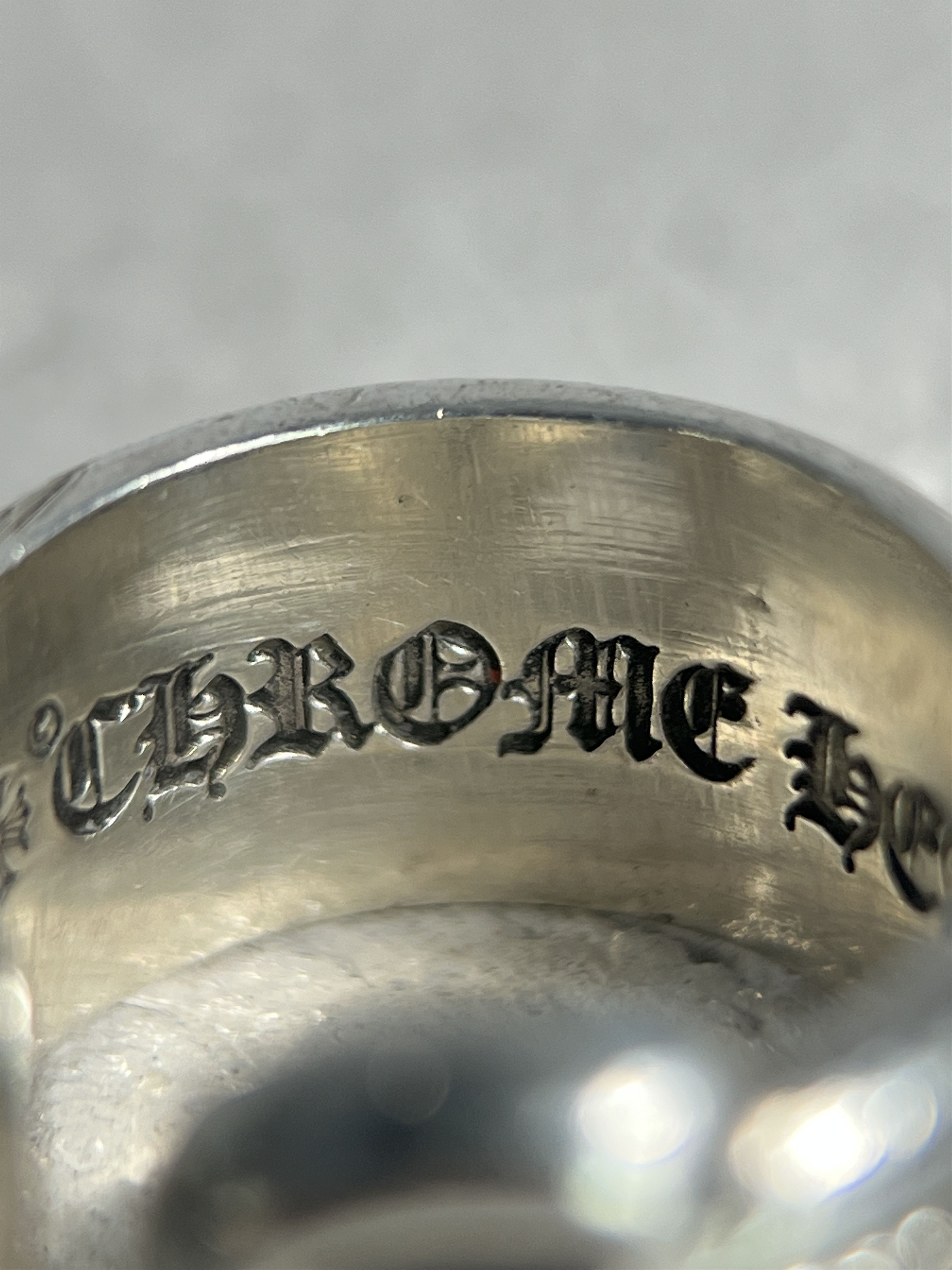 Chrome Hearts Chrome Hearts Scroll Band Ring .925 Silver Size US4 / MM47 Size ONE SIZE - 12 Thumbnail
