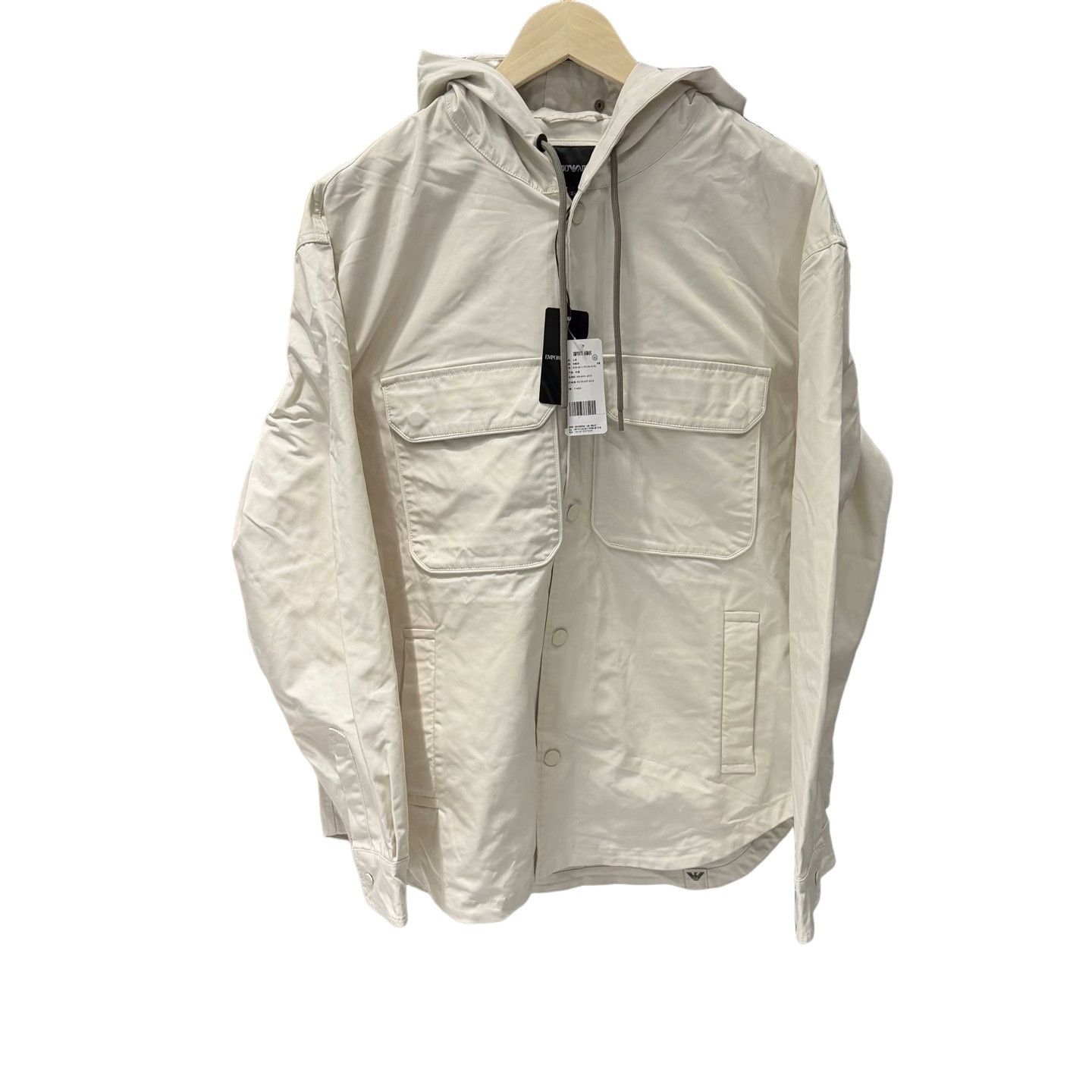 Emporio Armani Emporio Armani Hooded Jacket Size 52 Size US L / EU 52-54 / 3 - 1 Thumbnail