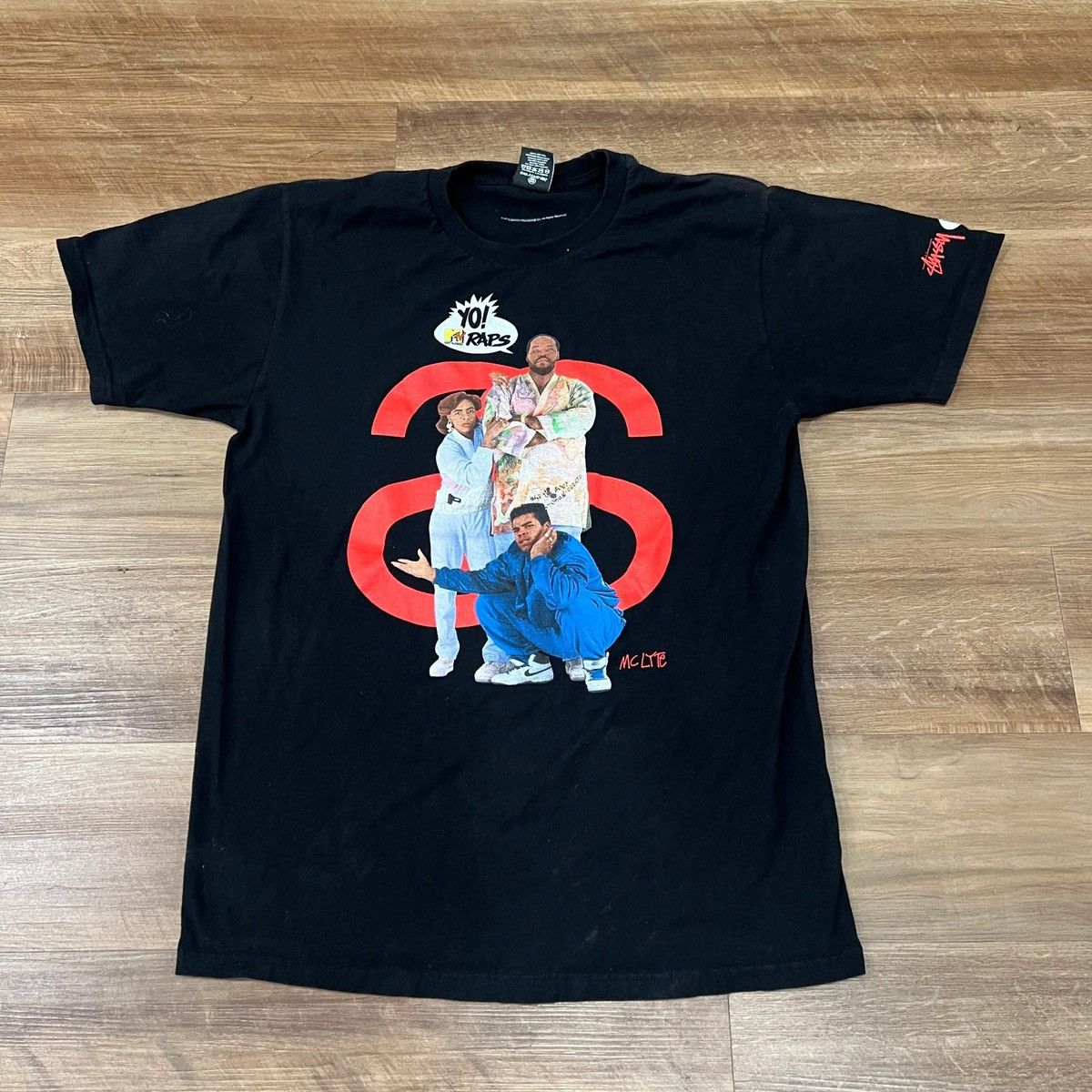 Stussy Stussy x Yo! MTV Raps MC Lyte T-shirt Black Size US M / EU 48-50 / 2 - 1 Preview