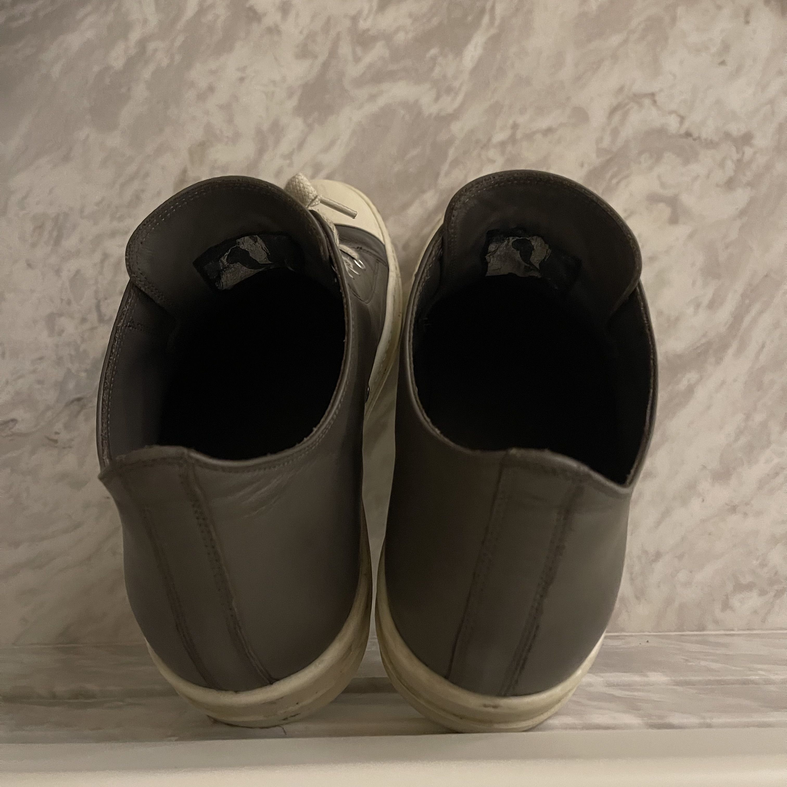 Rick Owens Rick Owens Ramones Grey Size US 12 / EU 45 - 4 Thumbnail