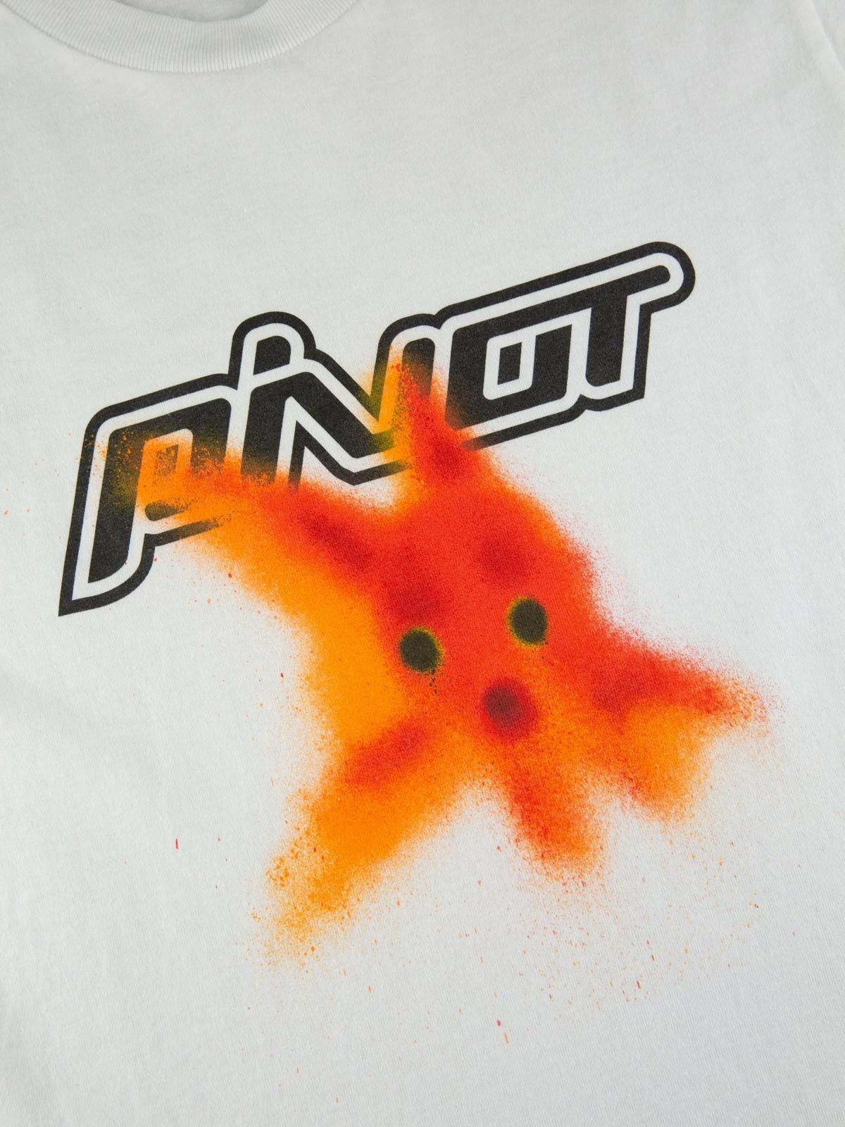 Off-White Off-White Pivot Fish White T Shirt Size US S / EU 44-46 / 1 - 4 Thumbnail