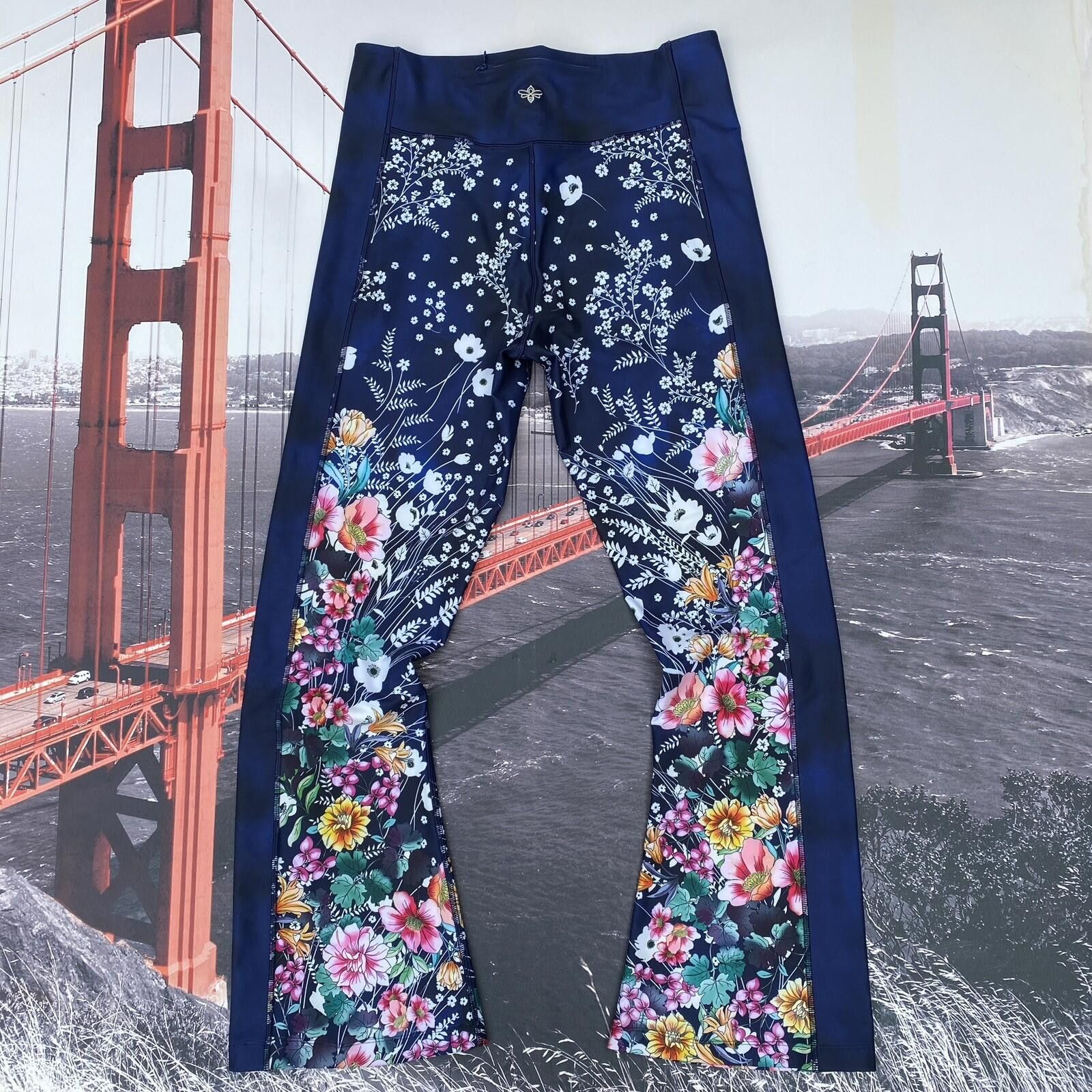 Other Johnny Was Women’s XL Leggings Baby Bell Floral Bursting Size 40" / US 18 - 3 Thumbnail