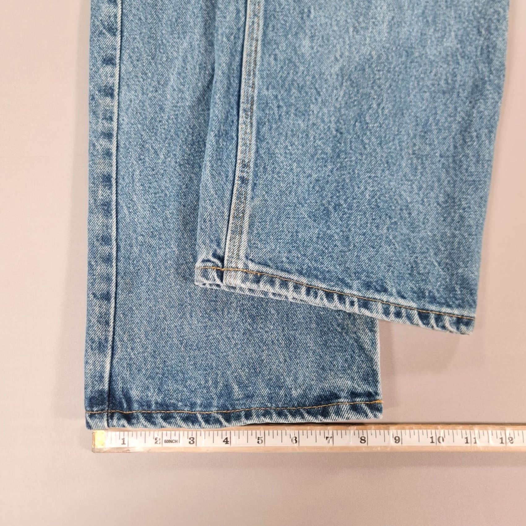 Carhartt Carhartt Mens Jeans Blue W38 L34 Relaxed Straight Denim B480 DVB Jeans Boys? Size US 38 / EU 54 - 7 Thumbnail
