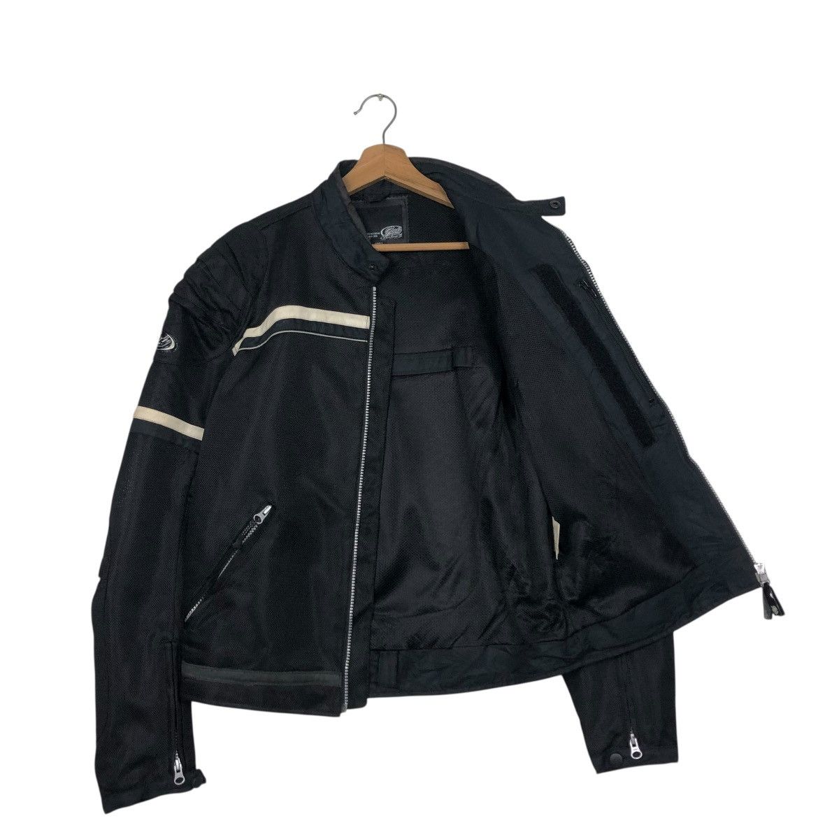 Japanese Brand 🔥RICH BLACK VINTAGE RACING BIKER JACKET GREEDY BIG LOGO Size US M / EU 48-50 / 2 - 13 Thumbnail