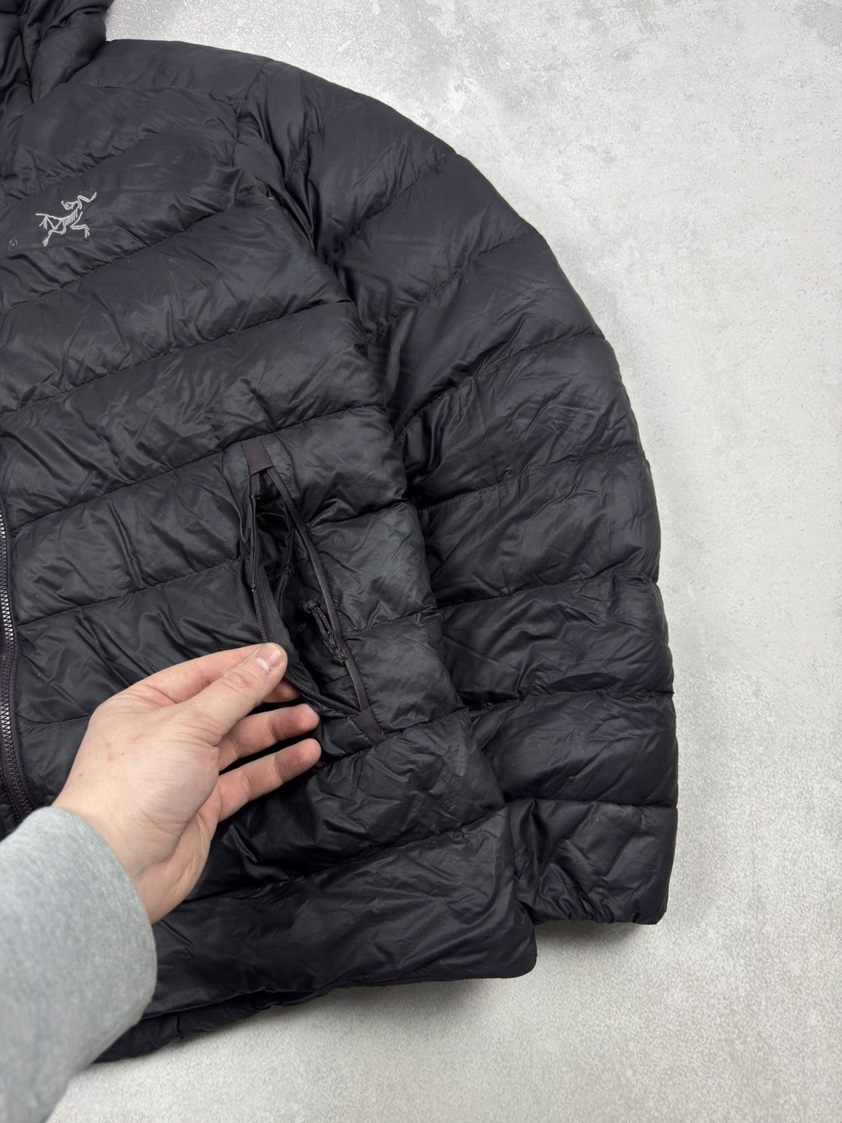 Arc'teryx Vintage Arcteryx Thorium Hoody Gray Puffer Jacket Worn Size US M / EU 48-50 / 2 - 4 Thumbnail