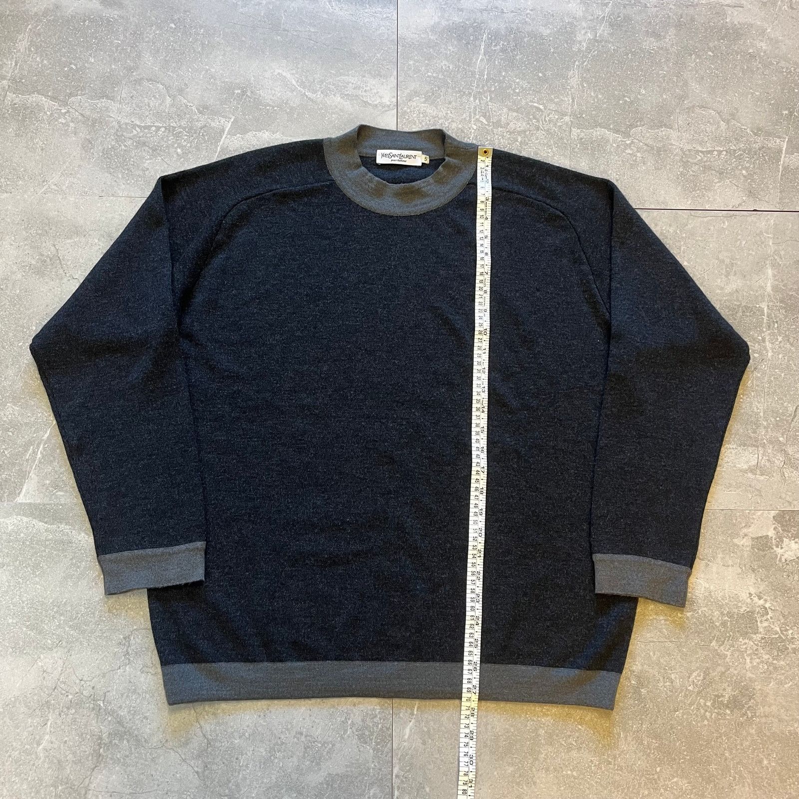 Yves Saint Laurent Yves Saint Laurent Sweater - Size medium Size US M / EU 48-50 / 2 - 5 Thumbnail