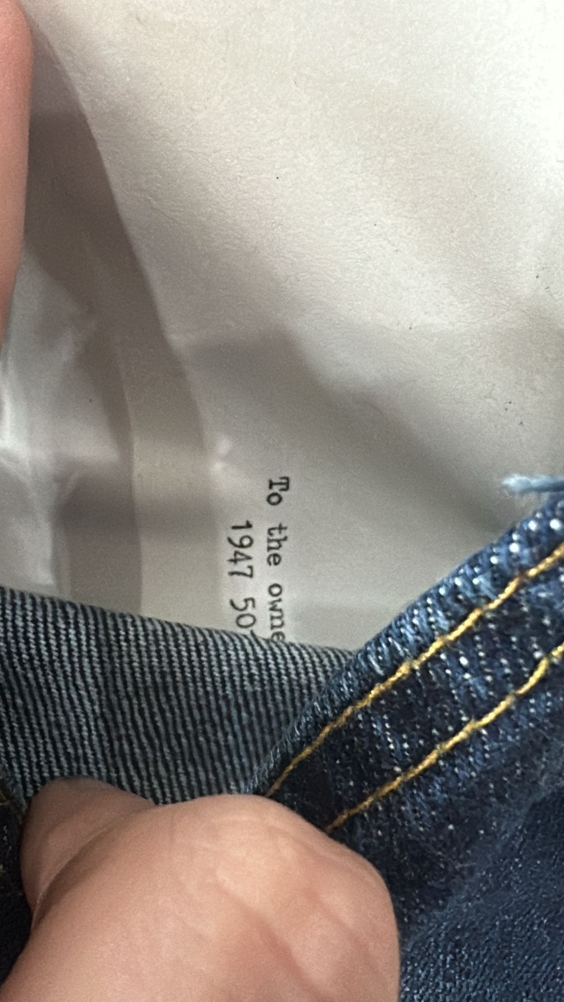 Levi's Vintage Clothing LVC Levi's Vintage Clothing 1947 501XX BigE Selvedge Jeans Size US 30 / EU 46 - 4 Thumbnail