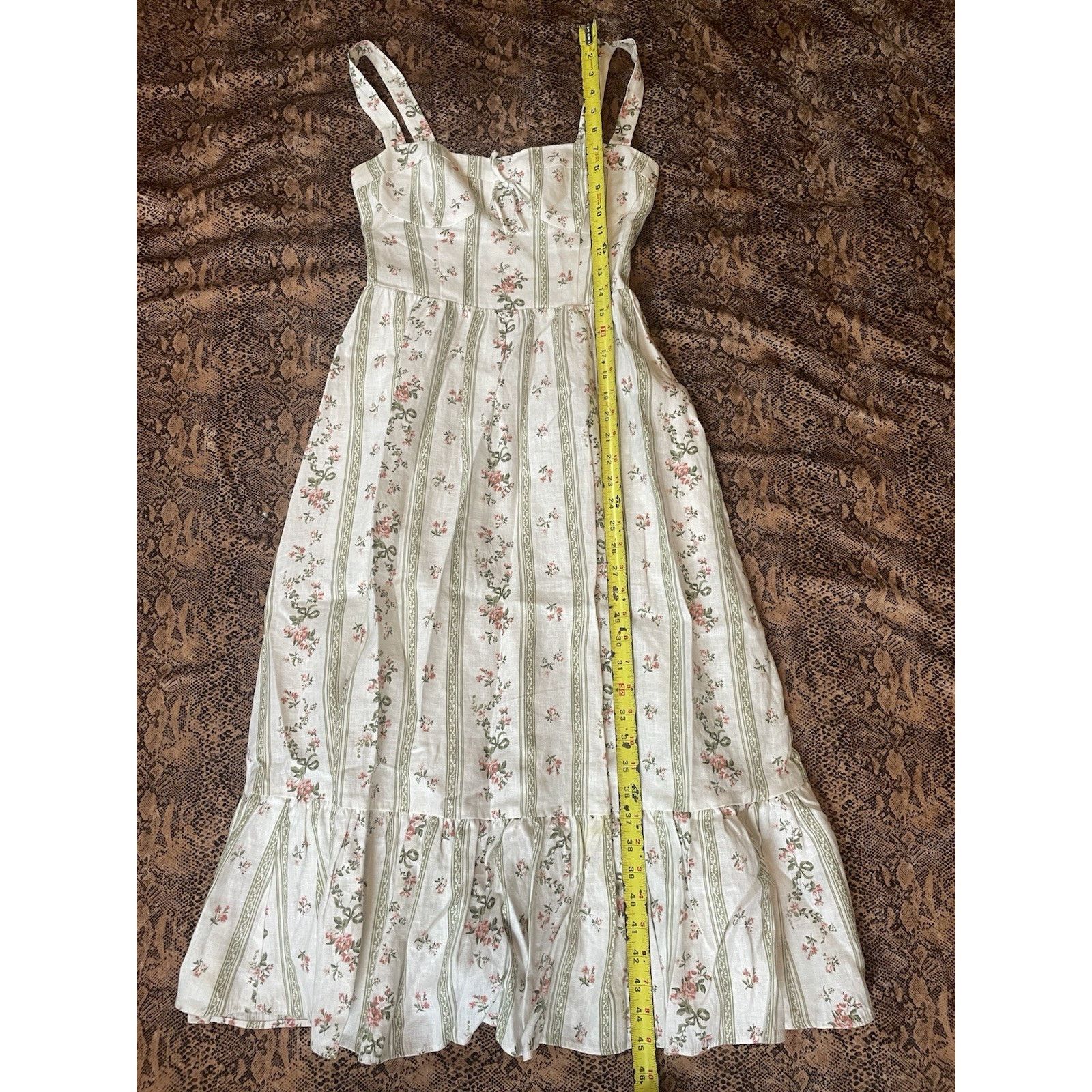 linen tie up dress Linen Lace Up Dress – Fashion Rx main image 0