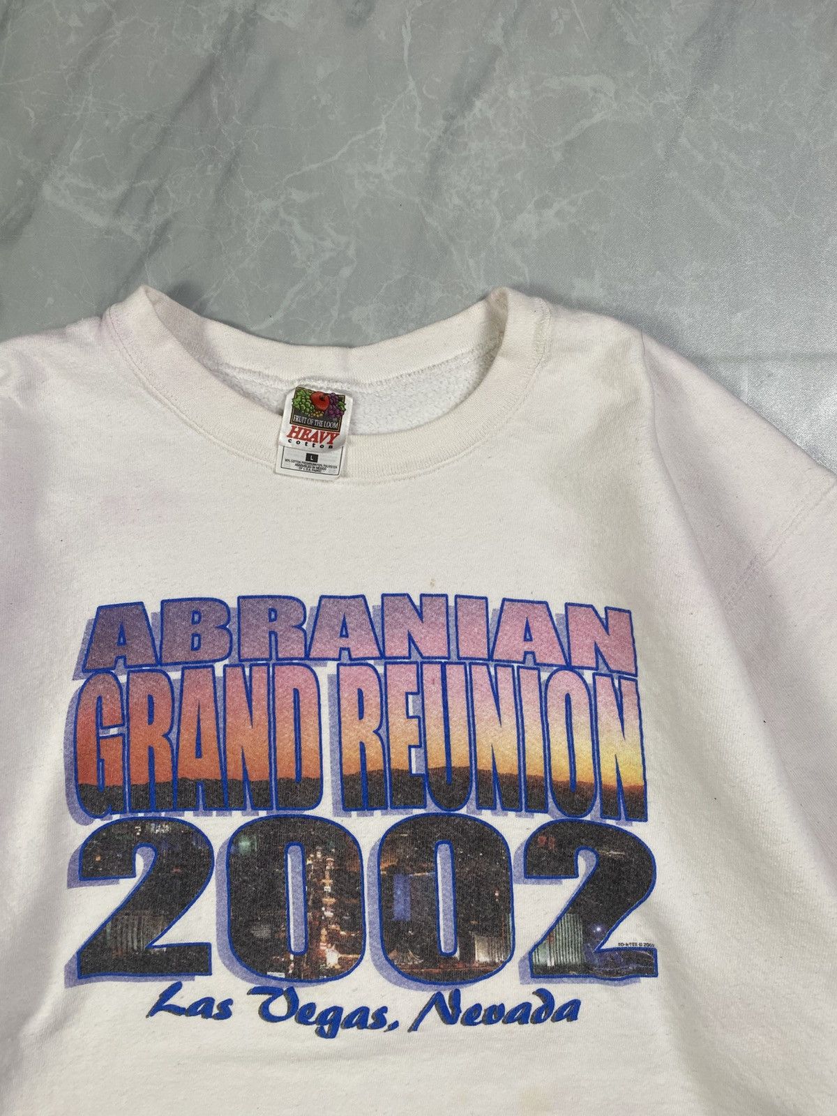 Fruit Of The Loom Vintage 2002 Abranian Grand Reunion Crewneck Size US M / EU 48-50 / 2 - 2 Thumbnail