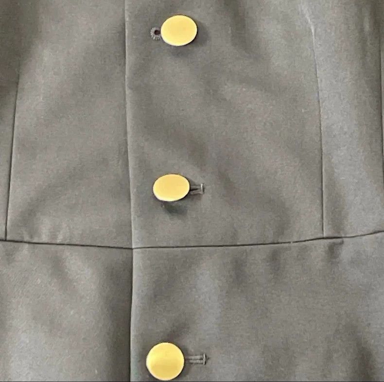 Comme des Garcons Comme des Garcons Retro gold ingot collar wool suit jacket Size M / US 6-8 / IT 42-44 - 3 Thumbnail