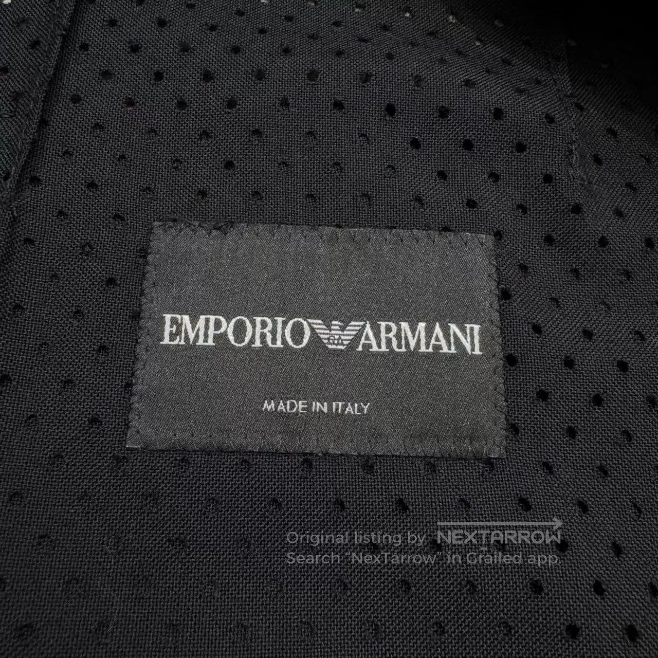Emporio Armani EMPORIO ARMANI Hollow-out Blazer. Size US S / EU 44-46 / 1 - 2 Thumbnail