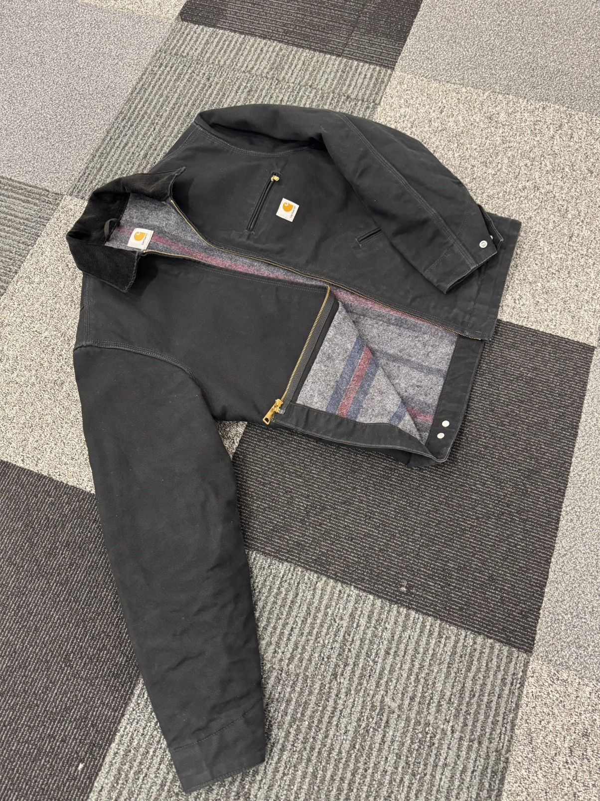 Carhartt Carhartt Detroit Jacket J01 BLK usa vintage og Size US L / EU 52-54 / 3 - 4 Thumbnail