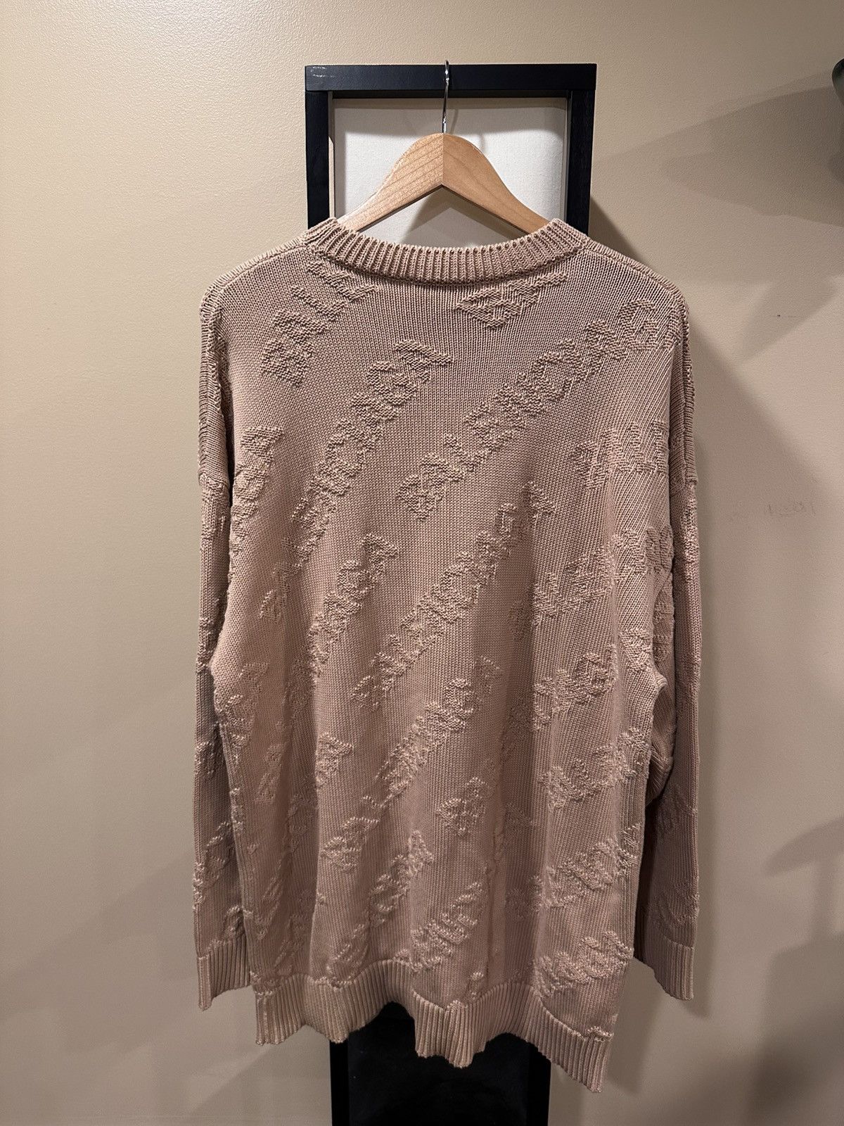 Balenciaga Balenciaga Monogram Jacquard Intarsia Logo Knitted Sweater Size US S / EU 44-46 / 1 - 2 Thumbnail