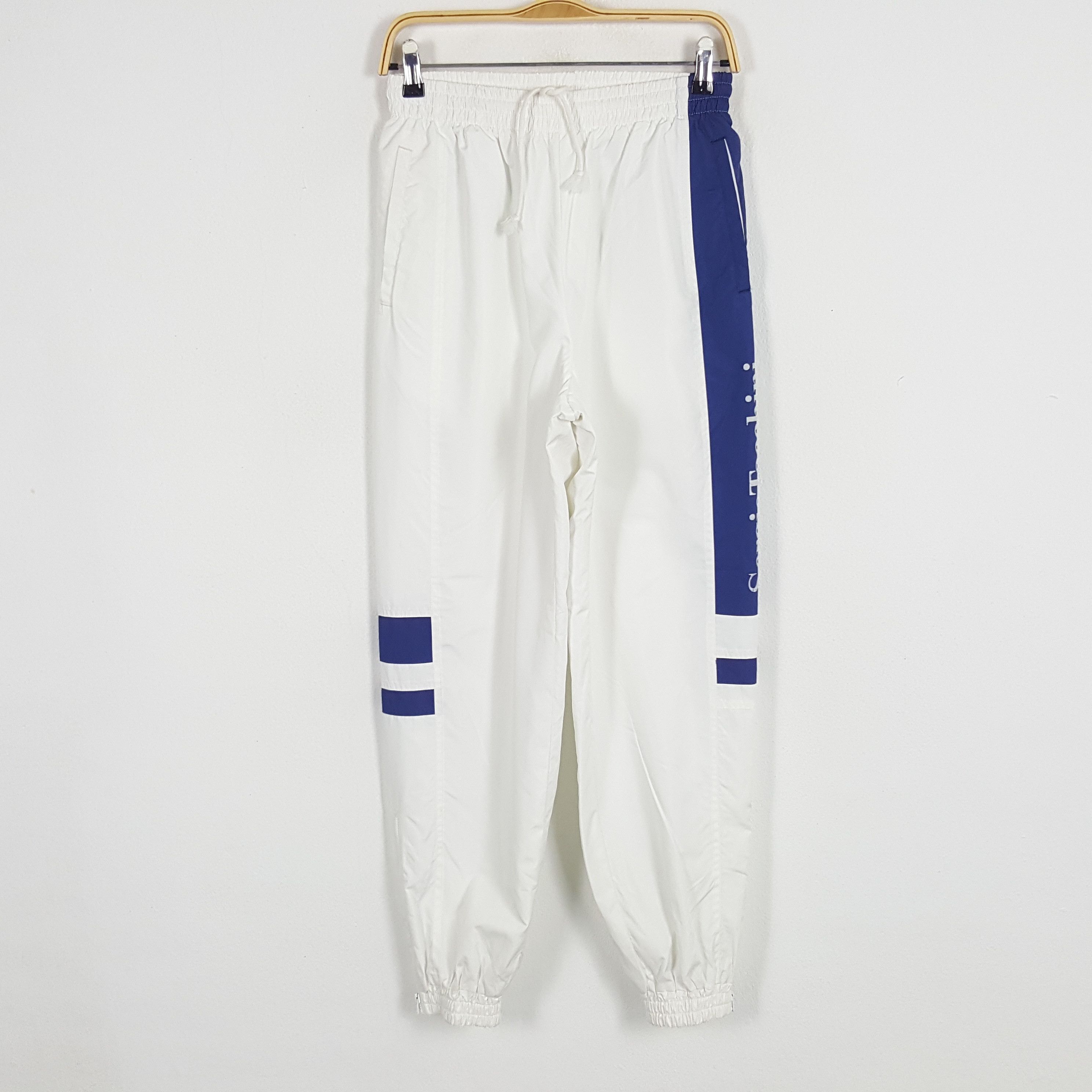 Sergio Tacchini × Vintage Vintage Sergio Tacchini Windbreaker Joggers Pants Size US 35 - 1 Thumbnail